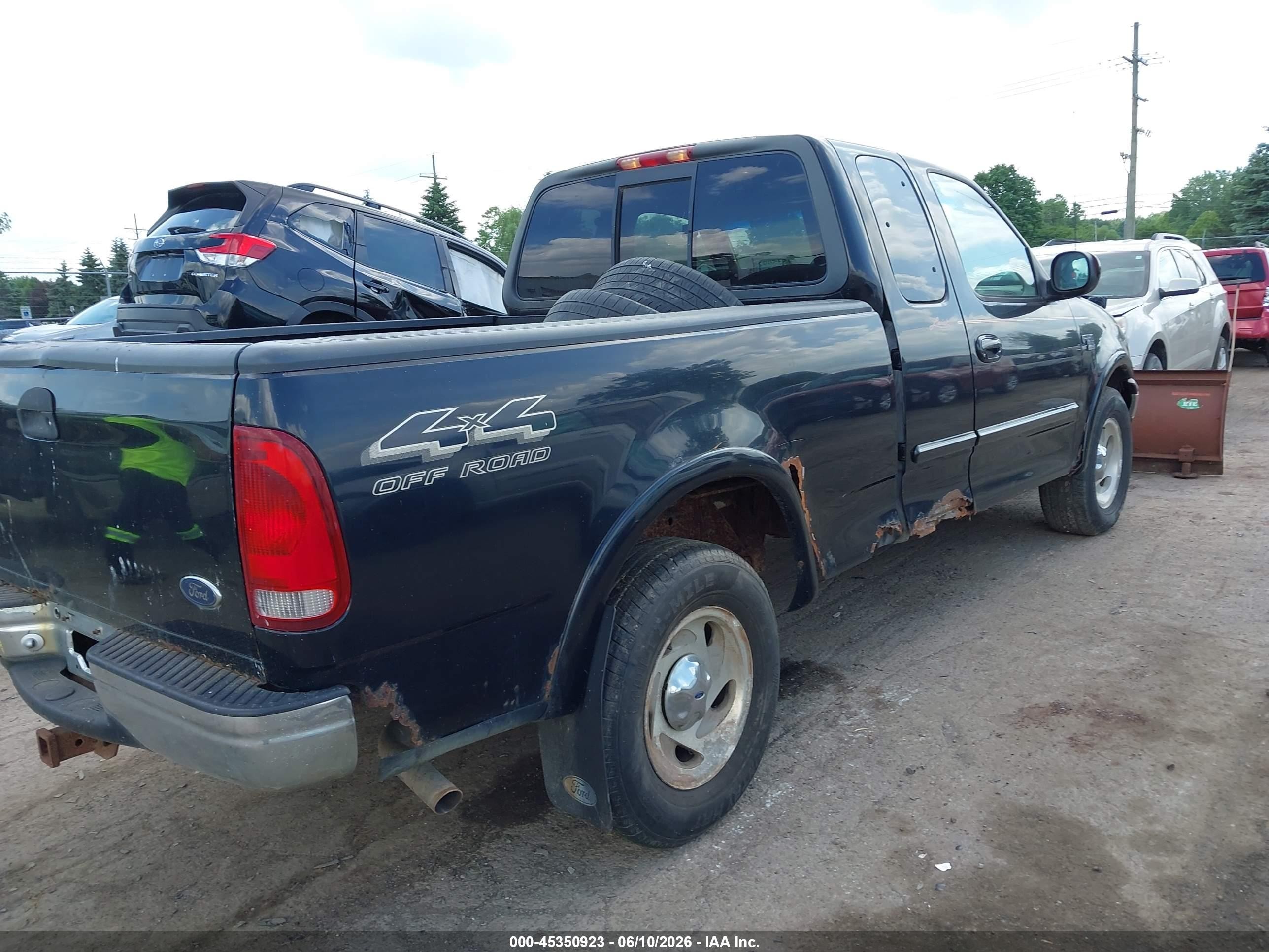 2000 Ford F-150 Lariat/work Series/xl/xlt Black vin: 1FTRX18L8YNB01213