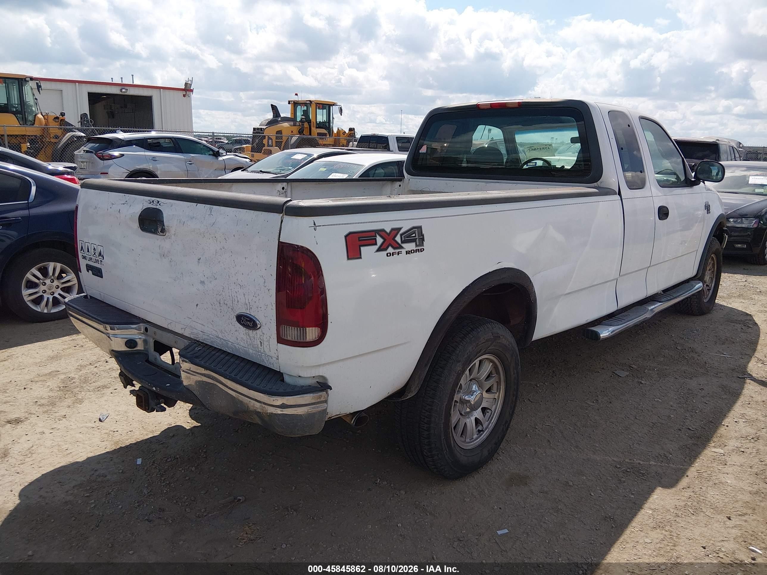 2001 Ford F-150 Lariat/xl/xlt Белый vin: 1FTRX18L91NA22932