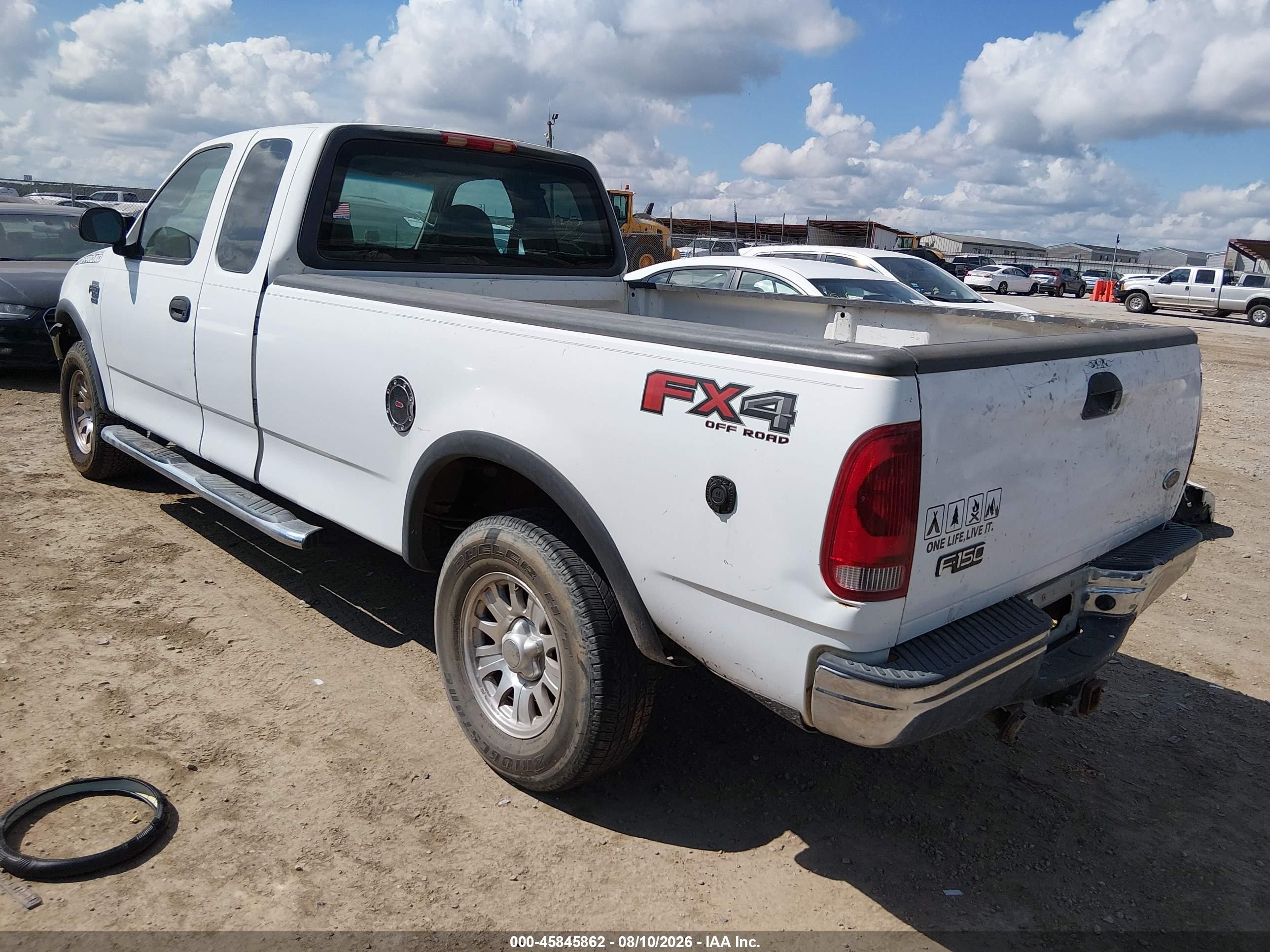 2001 Ford F-150 Lariat/xl/xlt Белый vin: 1FTRX18L91NA22932