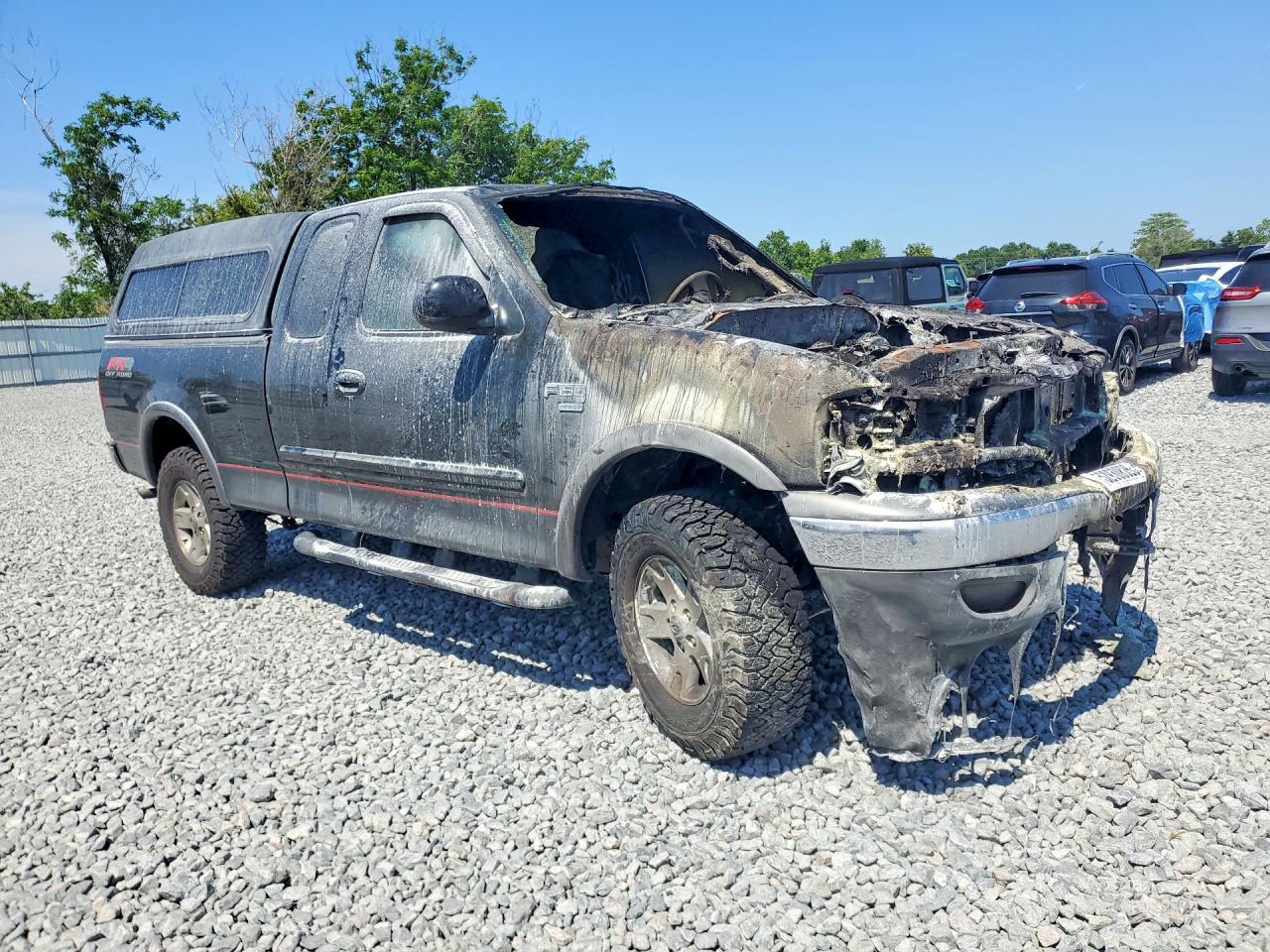 2002 Ford F150 Black vin: 1FTRX18L92NA48416