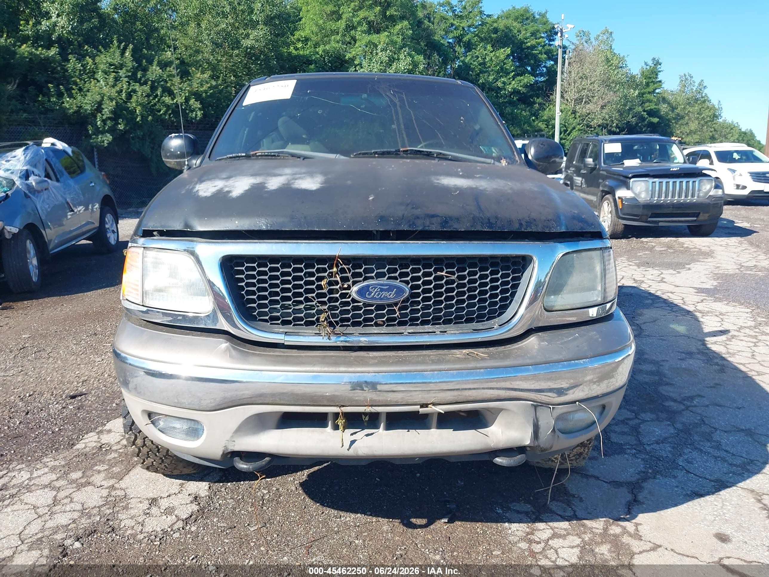 2003 Ford F-150 Lariat/xl/xlt Black vin: 1FTRX18L93NB05781