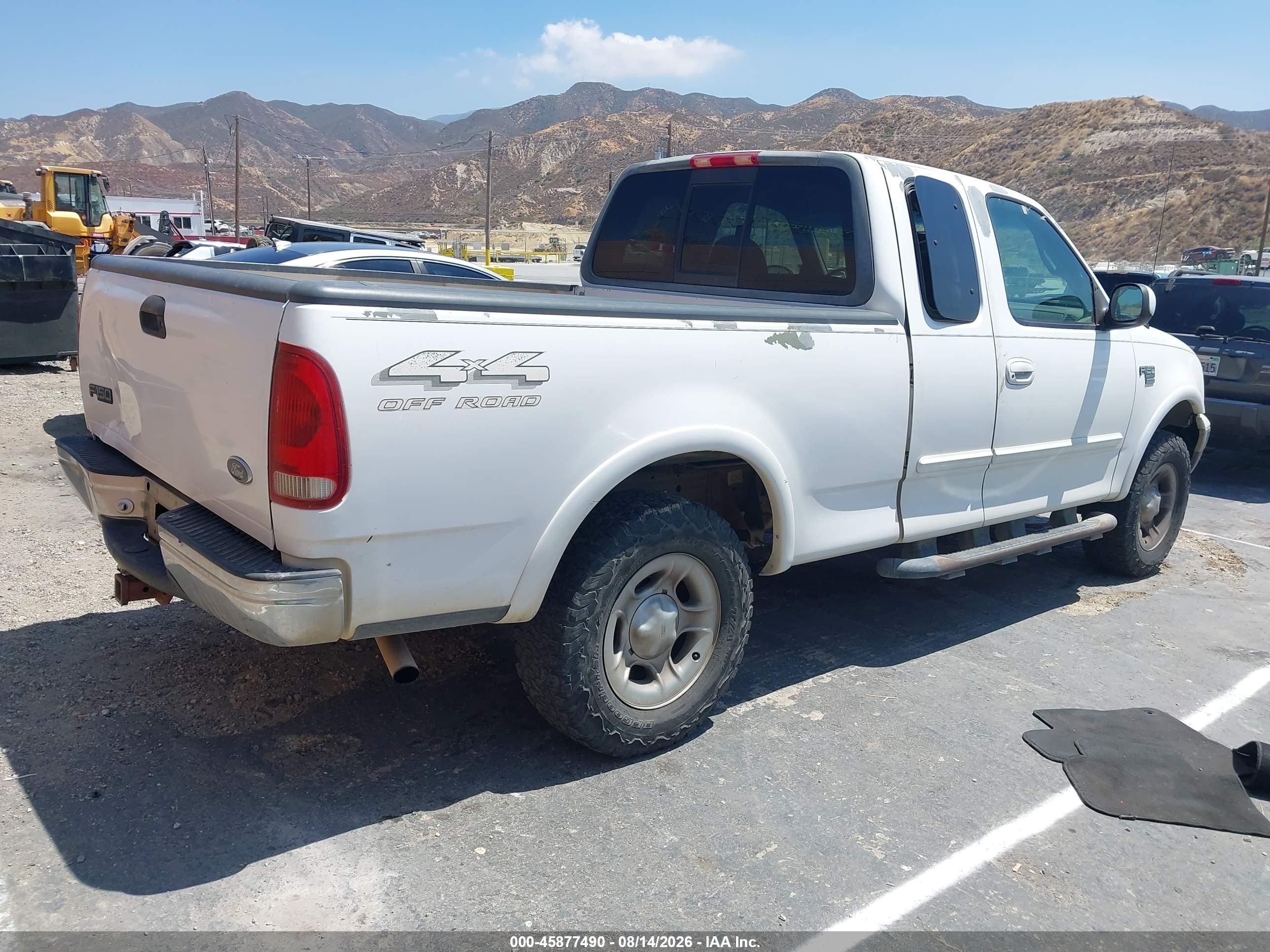 1999 Ford F-150 Lariat/xl/xlt Белый vin: 1FTRX18L9XKA83109