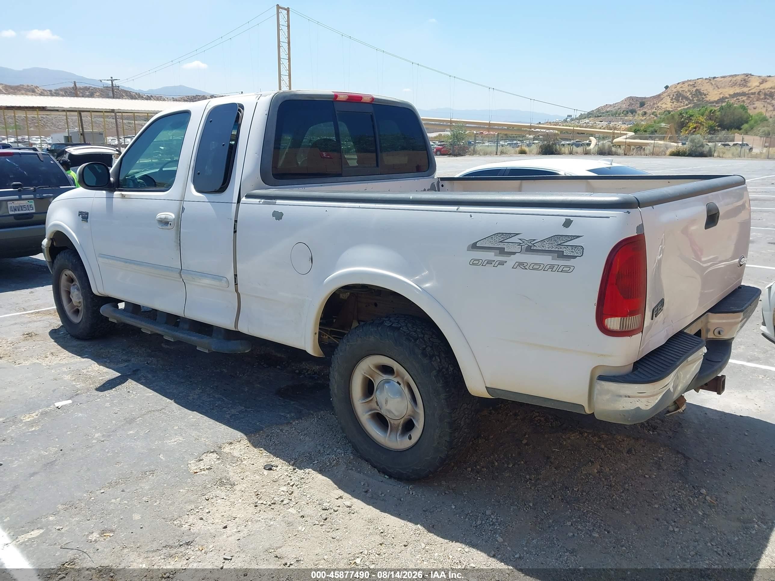 1999 Ford F-150 Lariat/xl/xlt Белый vin: 1FTRX18L9XKA83109