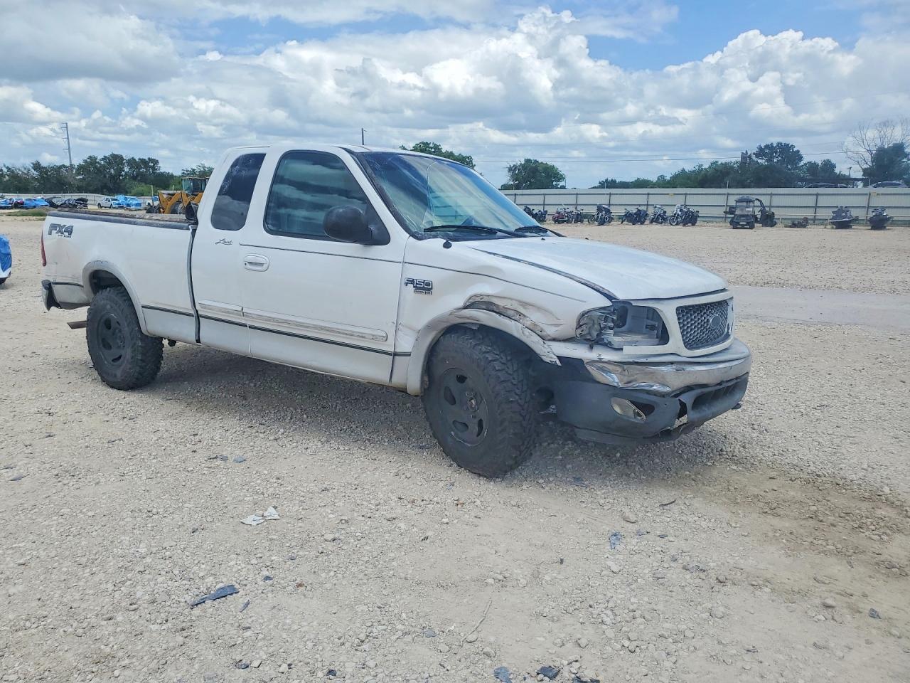 1999 Ford F150 White vin: 1FTRX18L9XKB92377