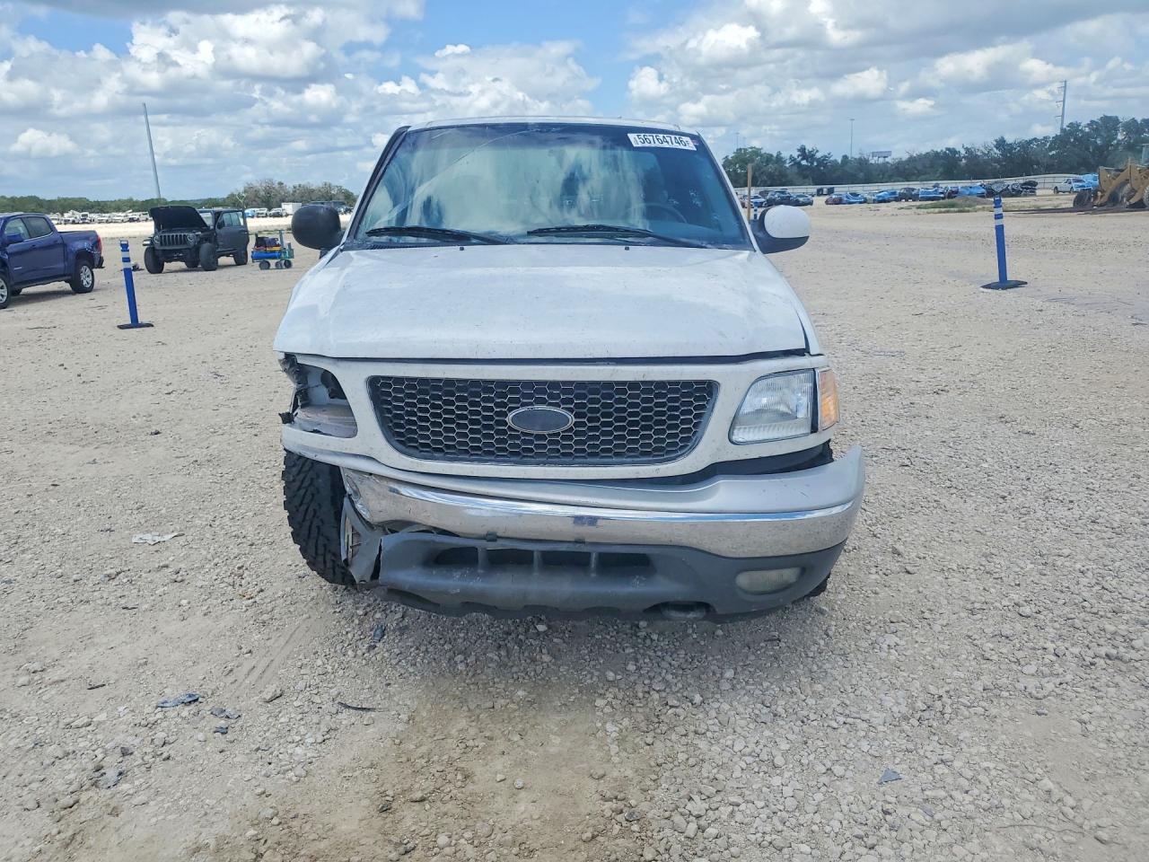 1999 Ford F150 White vin: 1FTRX18L9XKB92377