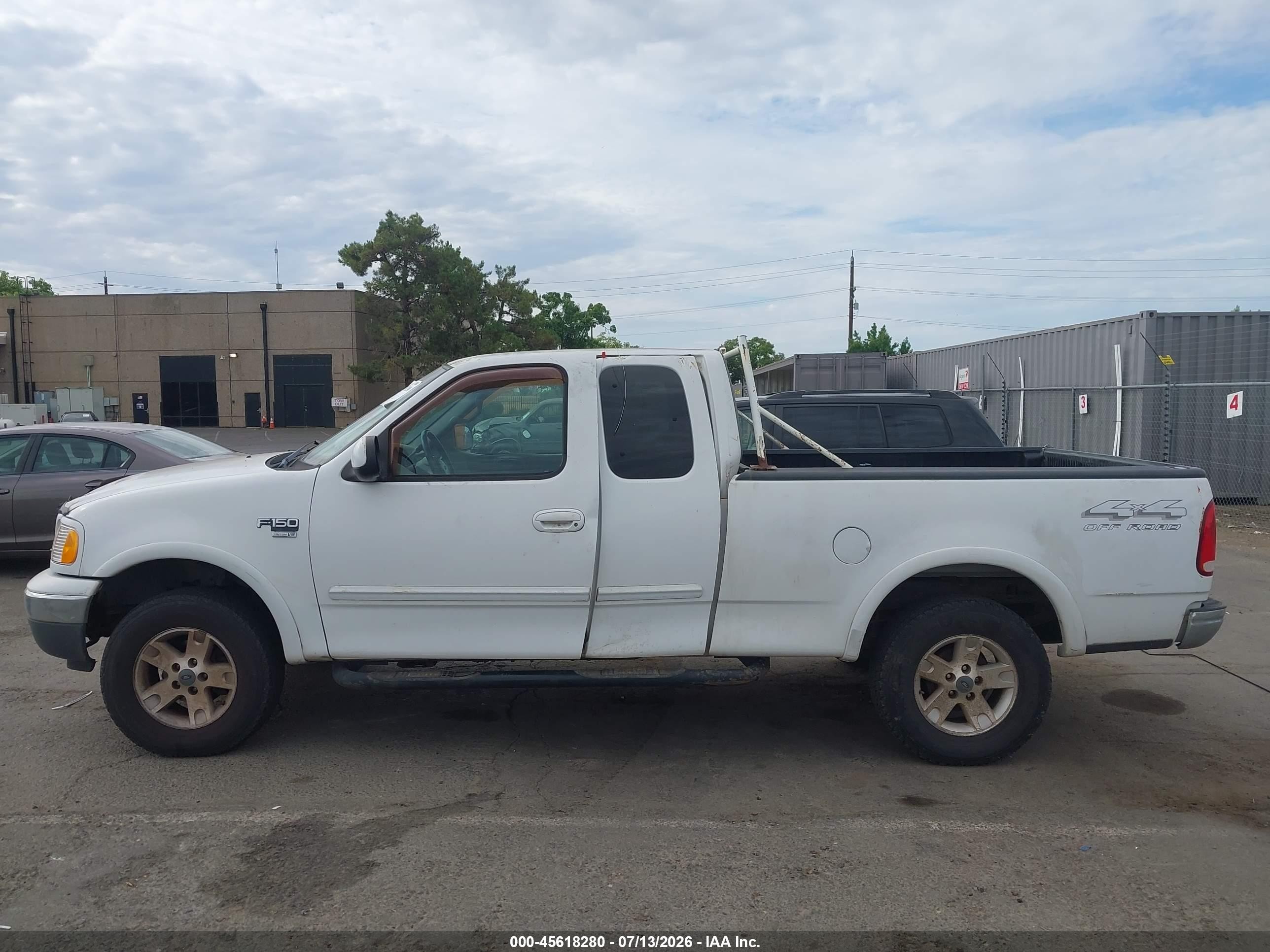 1999 Ford F-150 Lariat/xl/xlt Белый vin: 1FTRX18L9XNA24270