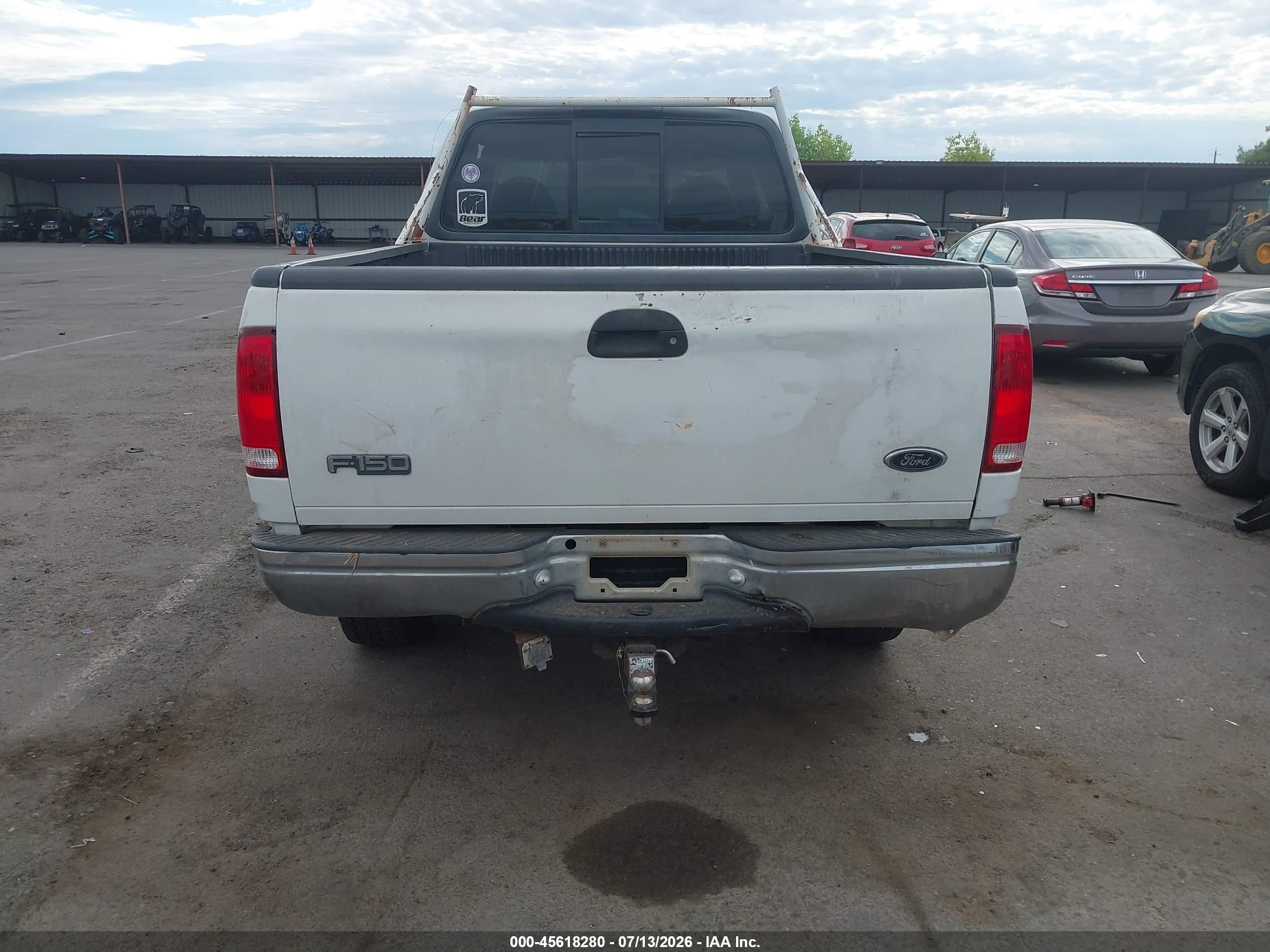 1999 Ford F-150 Lariat/xl/xlt Белый vin: 1FTRX18L9XNA24270
