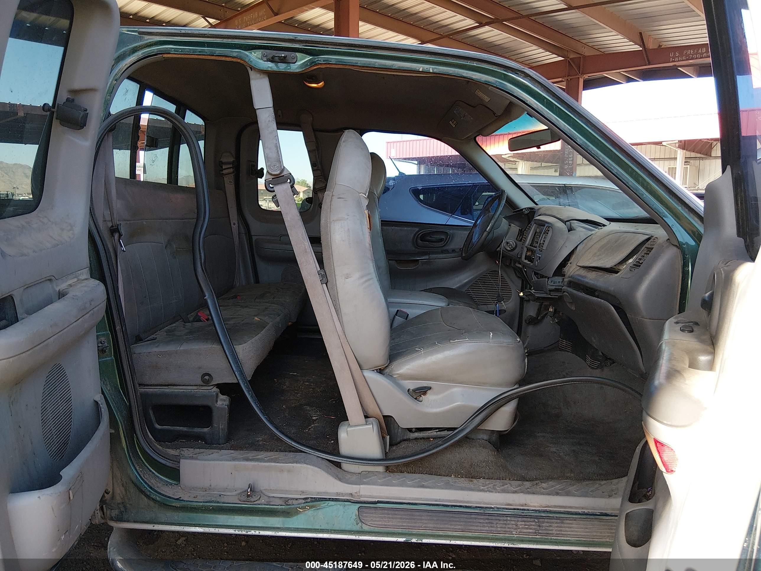 1999 Ford F-150 Lariat/xl/xlt Green vin: 1FTRX18L9XNB12655