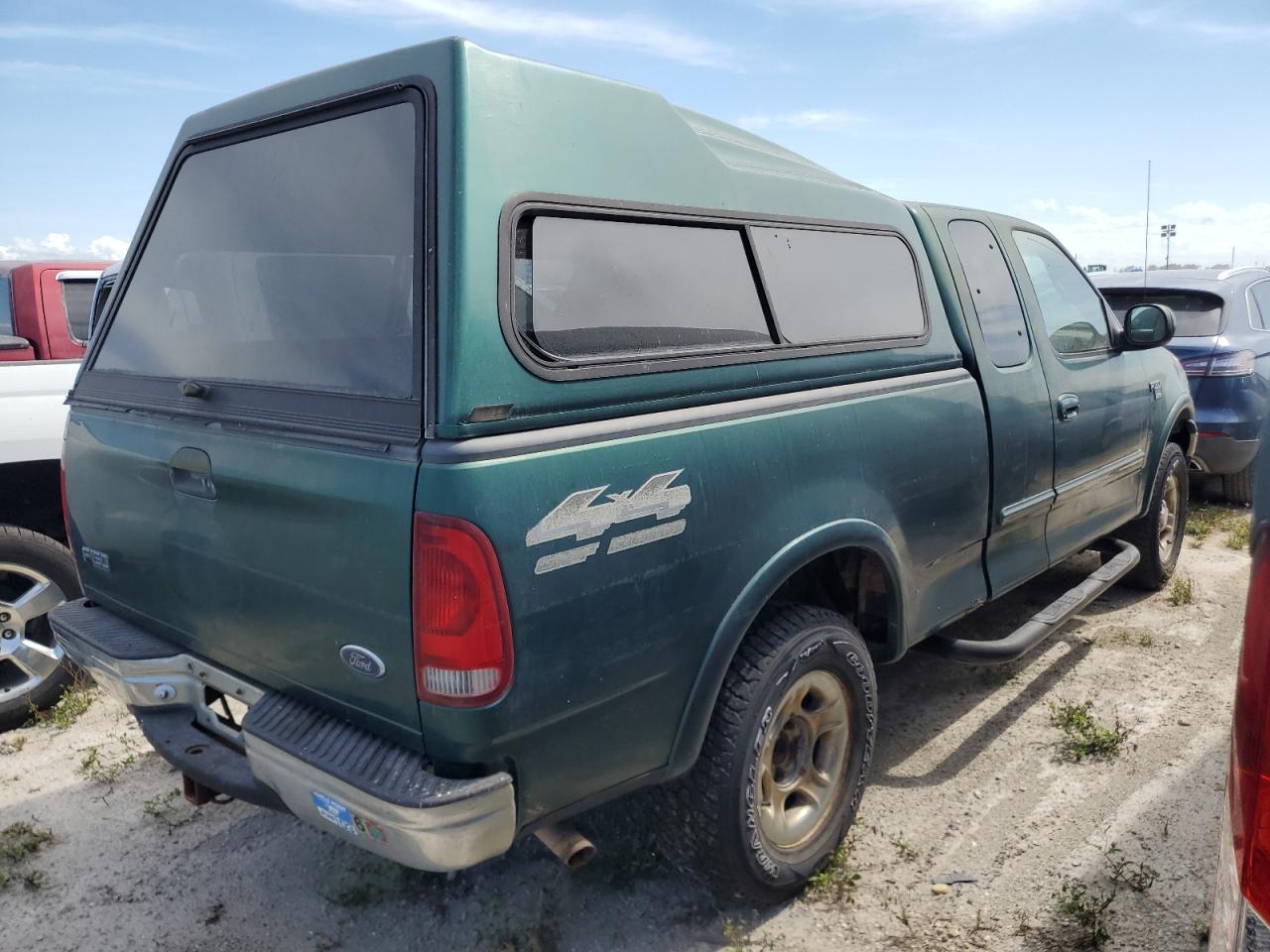 1999 Ford F150 Зеленый vin: 1FTRX18L9XNB93317