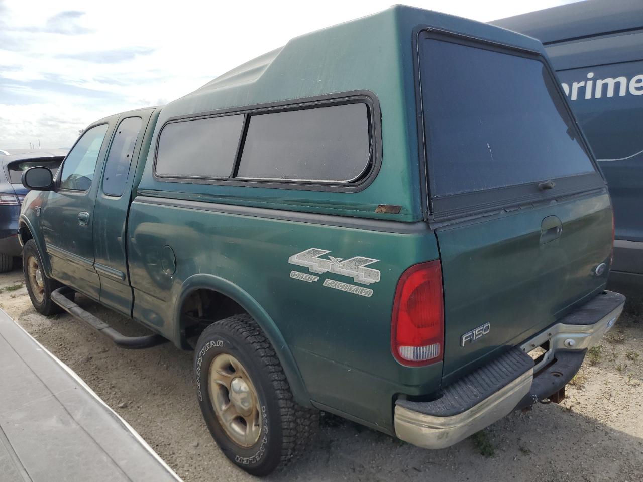 1999 Ford F150 Зеленый vin: 1FTRX18L9XNB93317