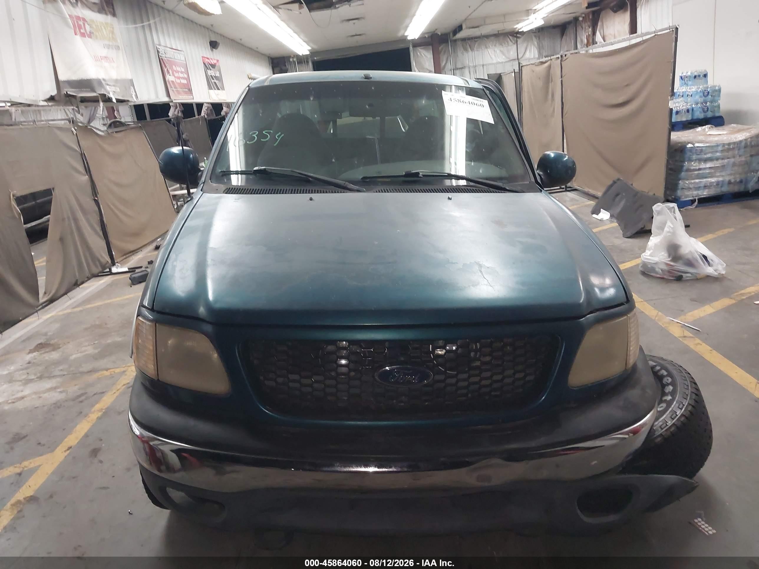 2001 Ford F-150 Lariat/xl/xlt Blue vin: 1FTRX18LX1KF04570