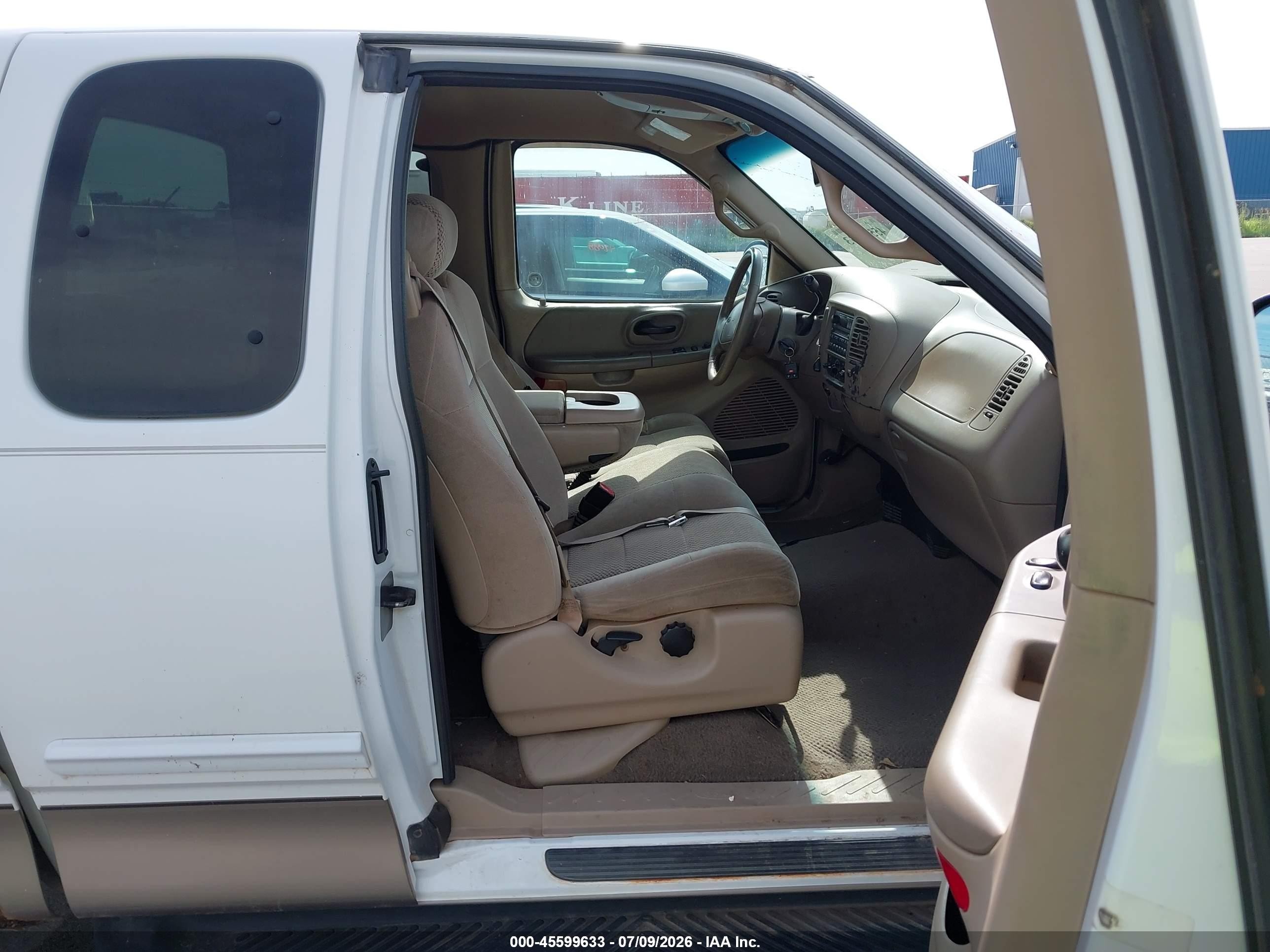 2002 Ford F-150 Lariat/xl/xlt White vin: 1FTRX18LX2NA71333