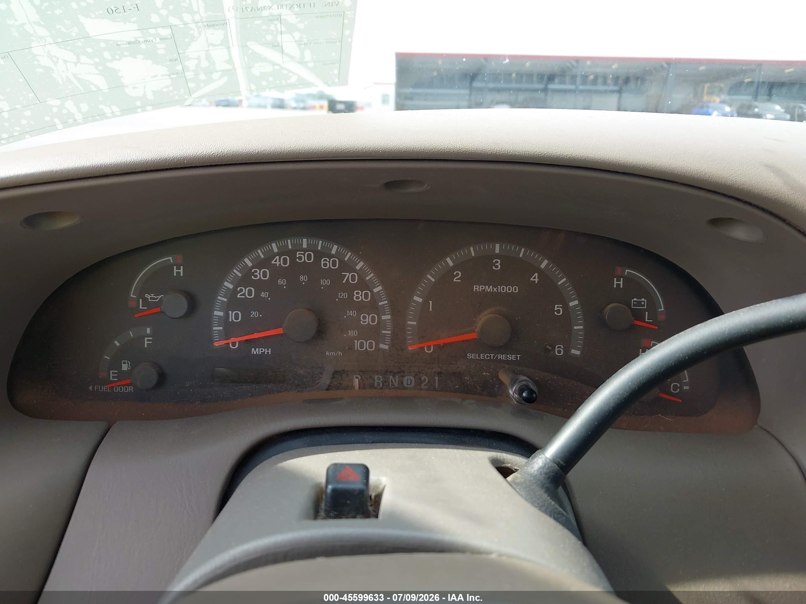 2002 Ford F-150 Lariat/xl/xlt White vin: 1FTRX18LX2NA71333