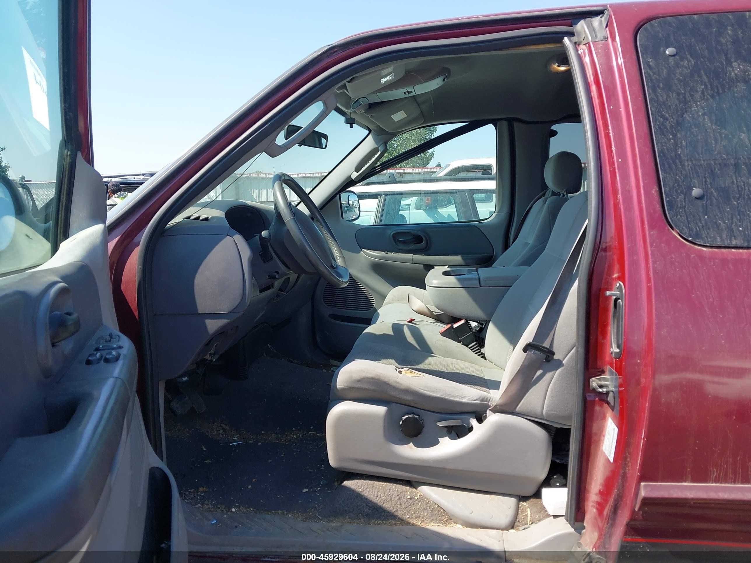 2003 Ford F-150 Lariat/xl/xlt Burgundy vin: 1FTRX18LX3NB16594
