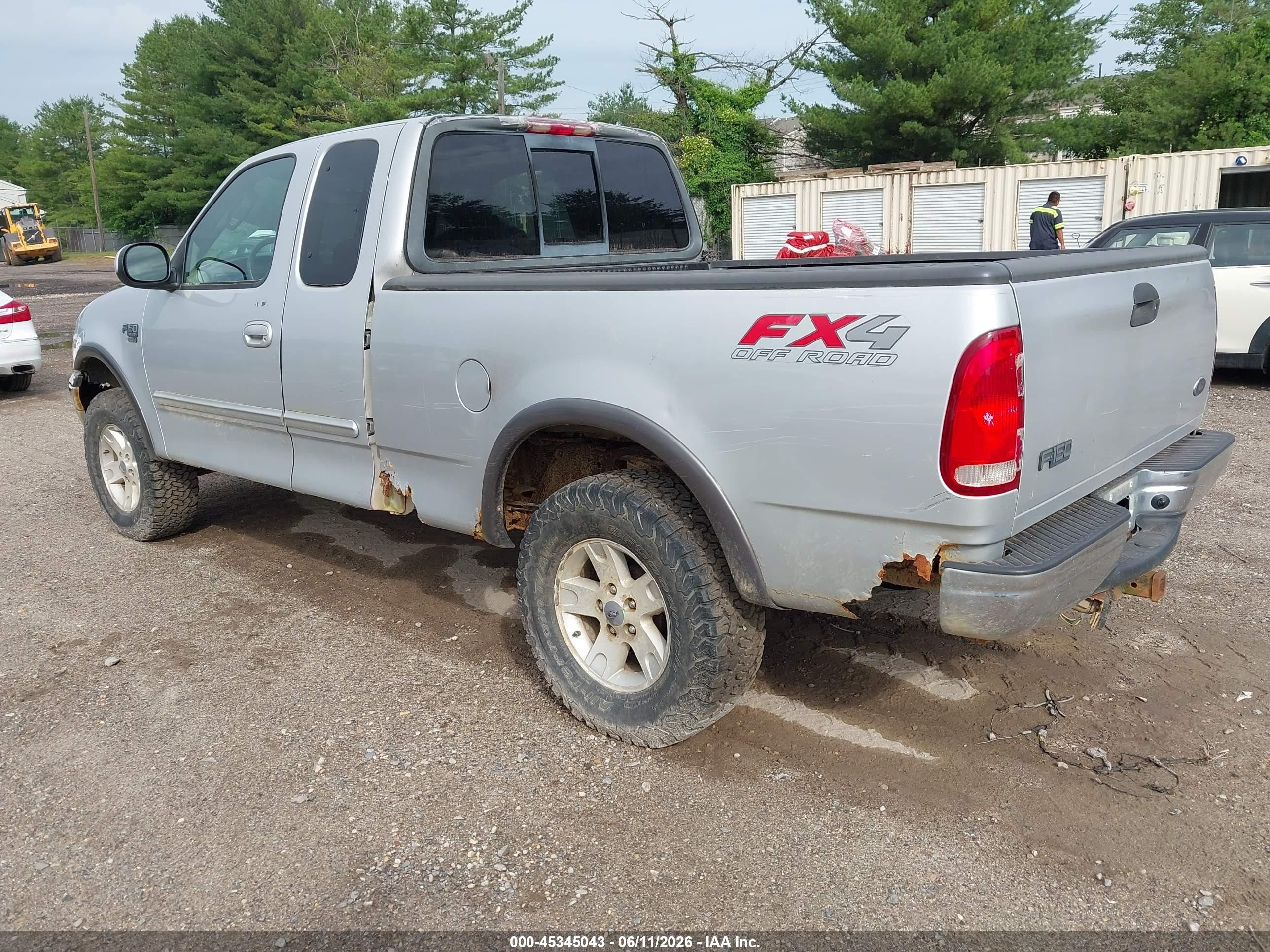 2003 Ford F-150 Lariat/xl/xlt Gray vin: 1FTRX18LX3NB46971