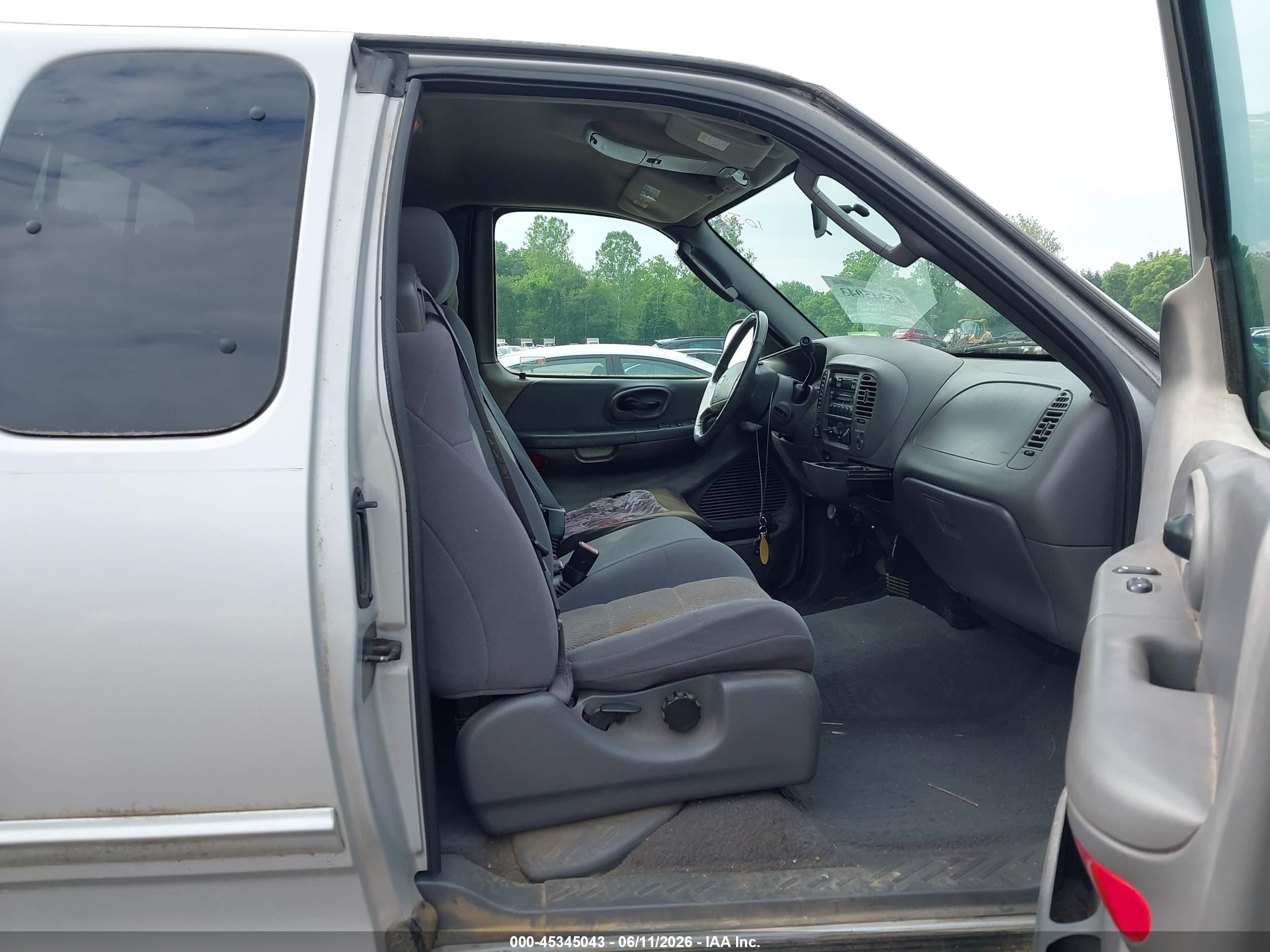 2003 Ford F-150 Lariat/xl/xlt Gray vin: 1FTRX18LX3NB46971
