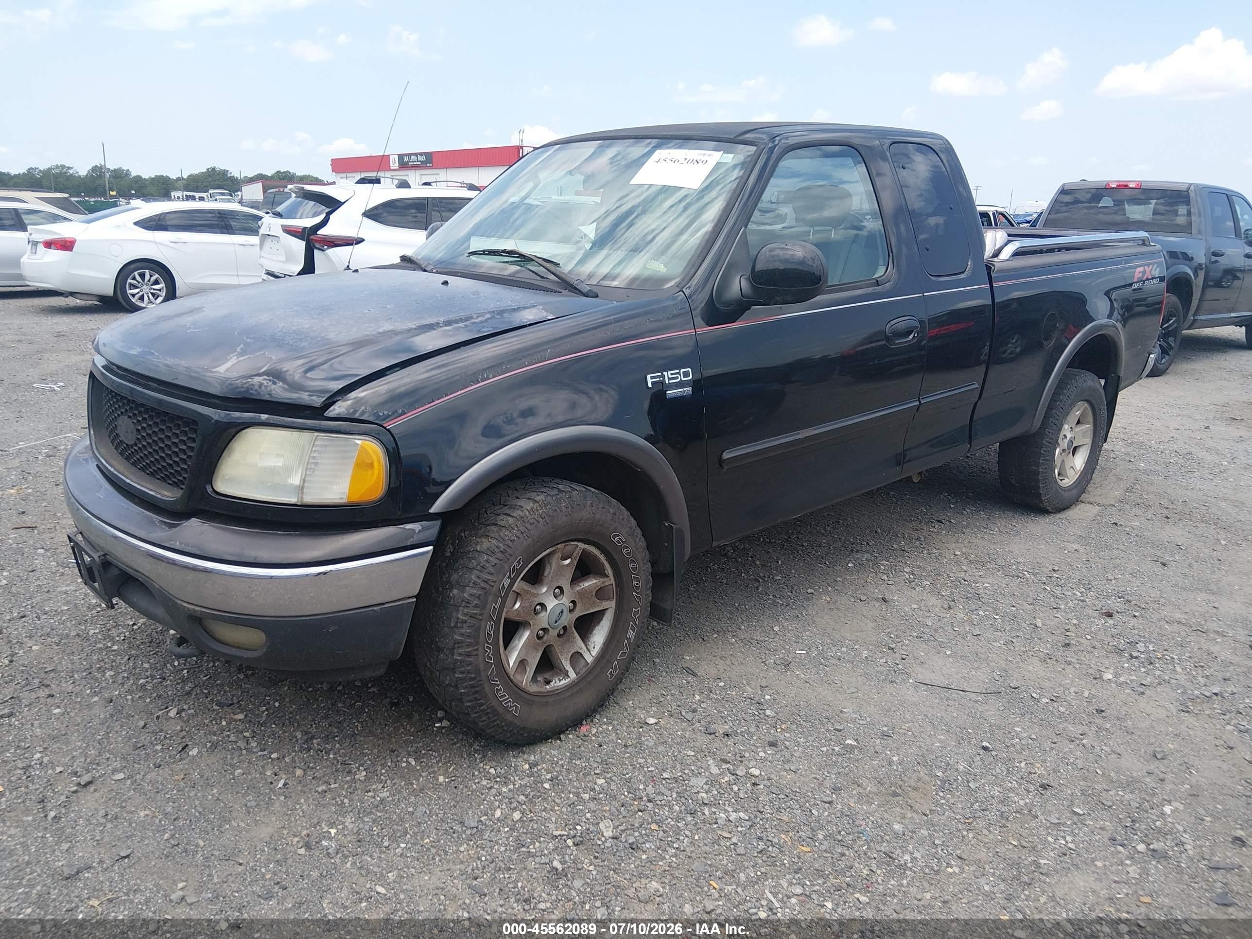 2003 Ford F-150 Lariat/xl/xlt Black vin: 1FTRX18LX3NB72468