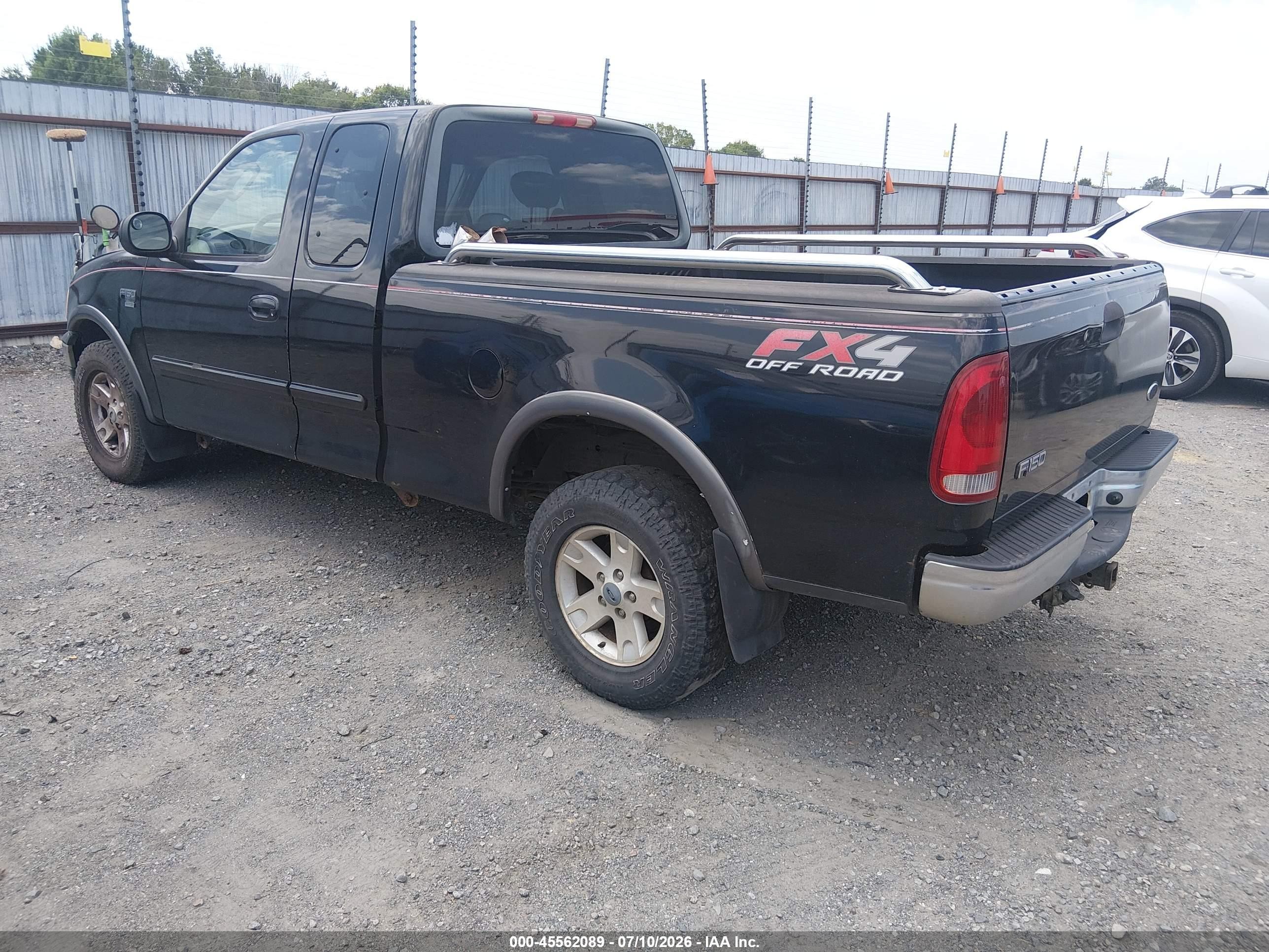 2003 Ford F-150 Lariat/xl/xlt Black vin: 1FTRX18LX3NB72468
