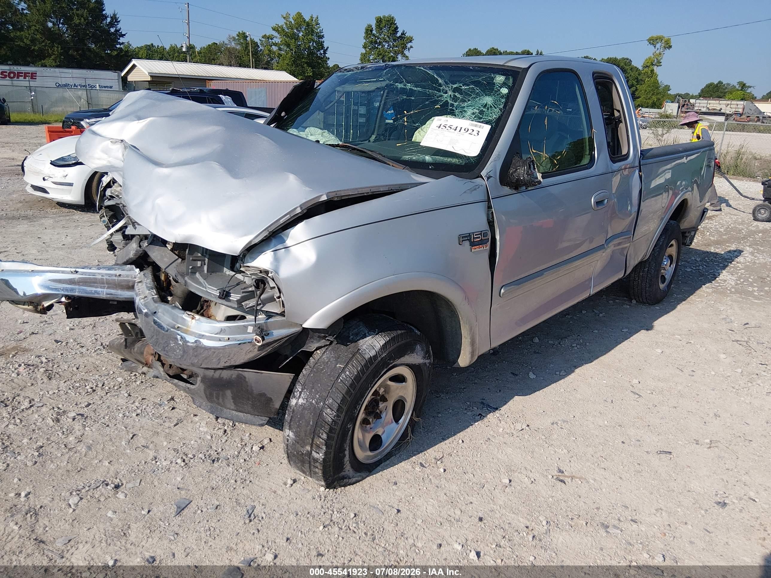 2003 Ford F-150 Lariat/xl/xlt White vin: 1FTRX18LX3NB76858