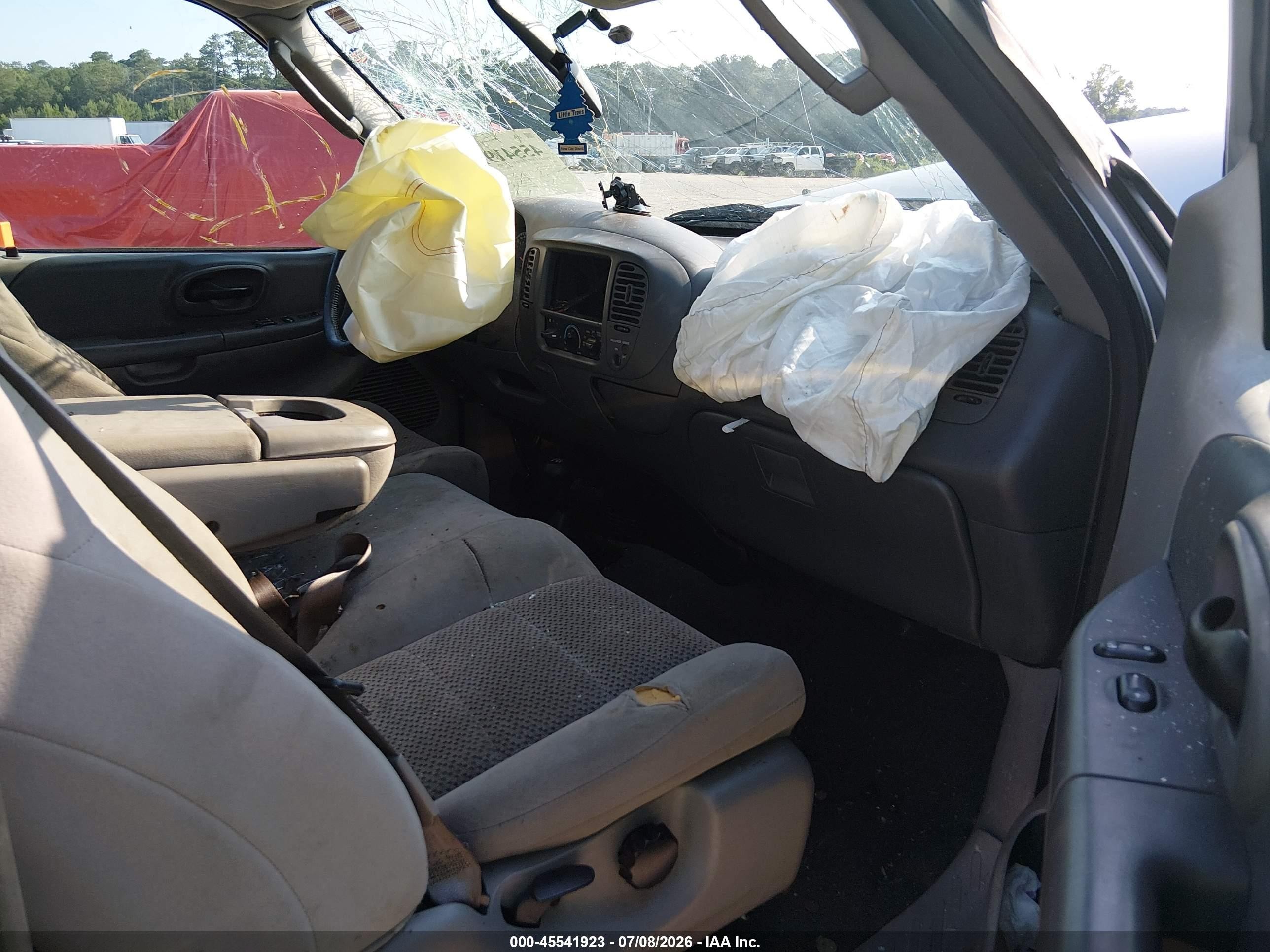 2003 Ford F-150 Lariat/xl/xlt White vin: 1FTRX18LX3NB76858