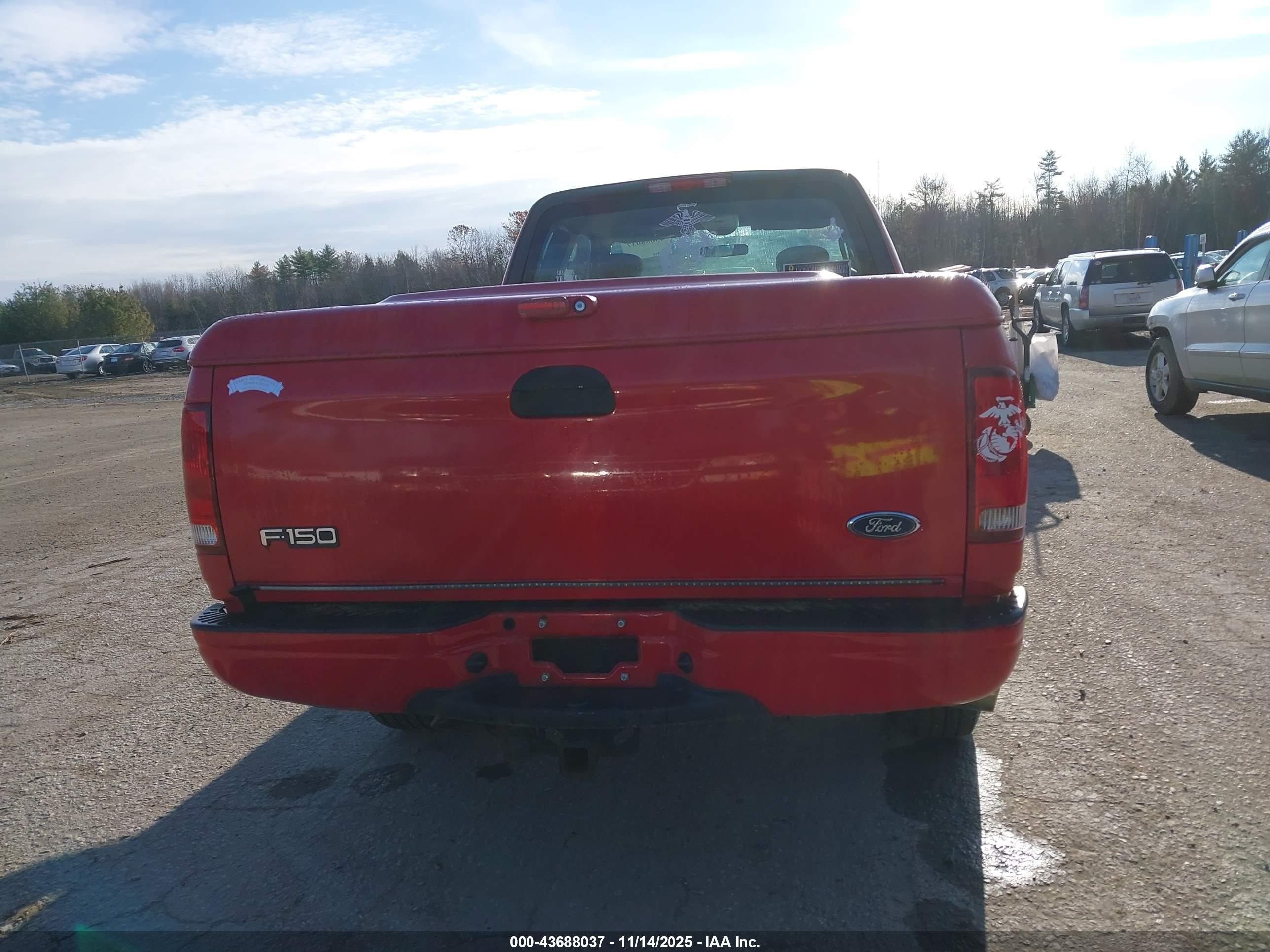2003 Ford F-150 Lariat/xl/xlt Красный vin: 1FTRX18W03NB70982