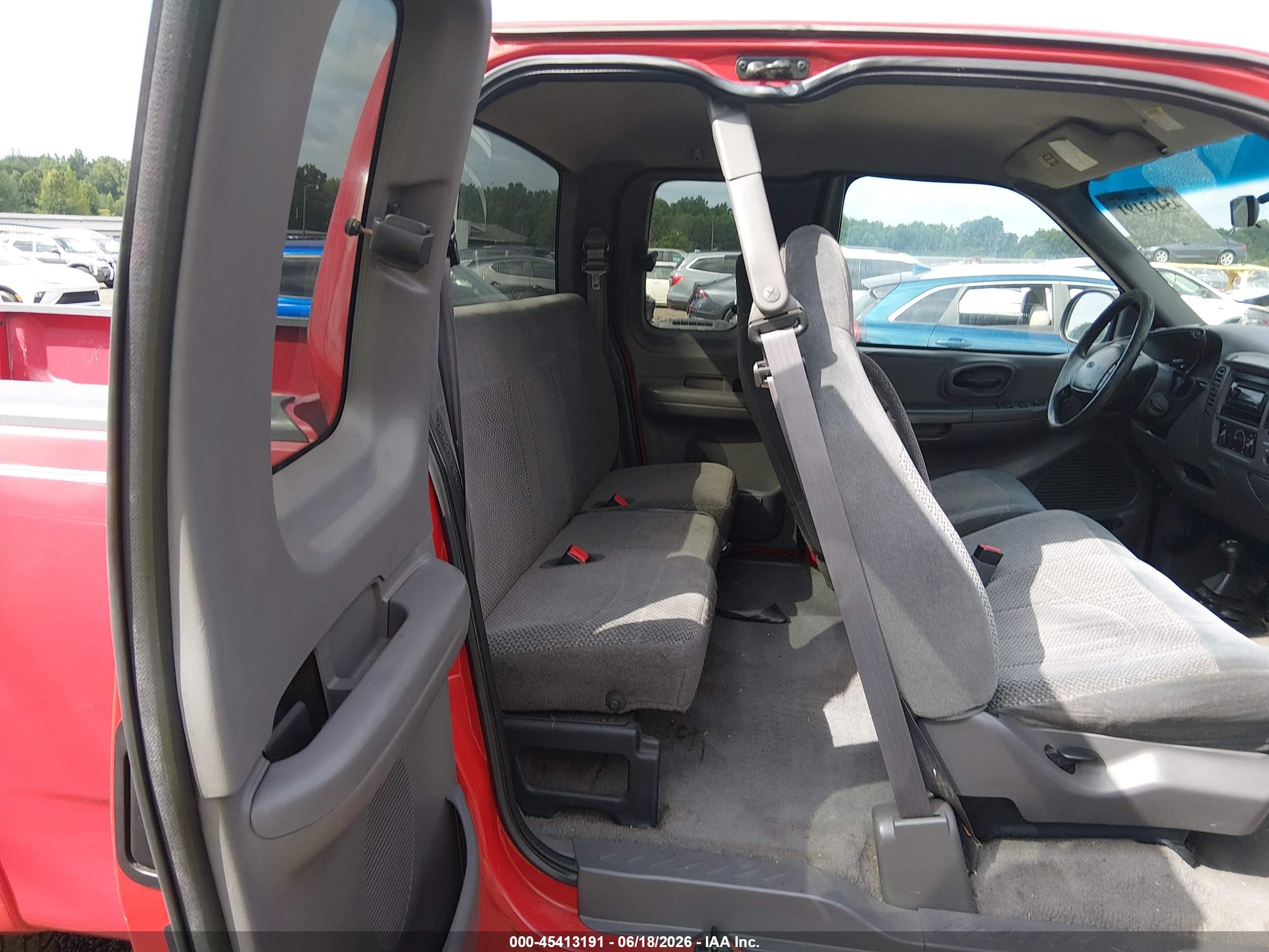 1999 Ford F-150 Lariat/work Series/xl/xlt Red vin: 1FTRX18W0XKA57038