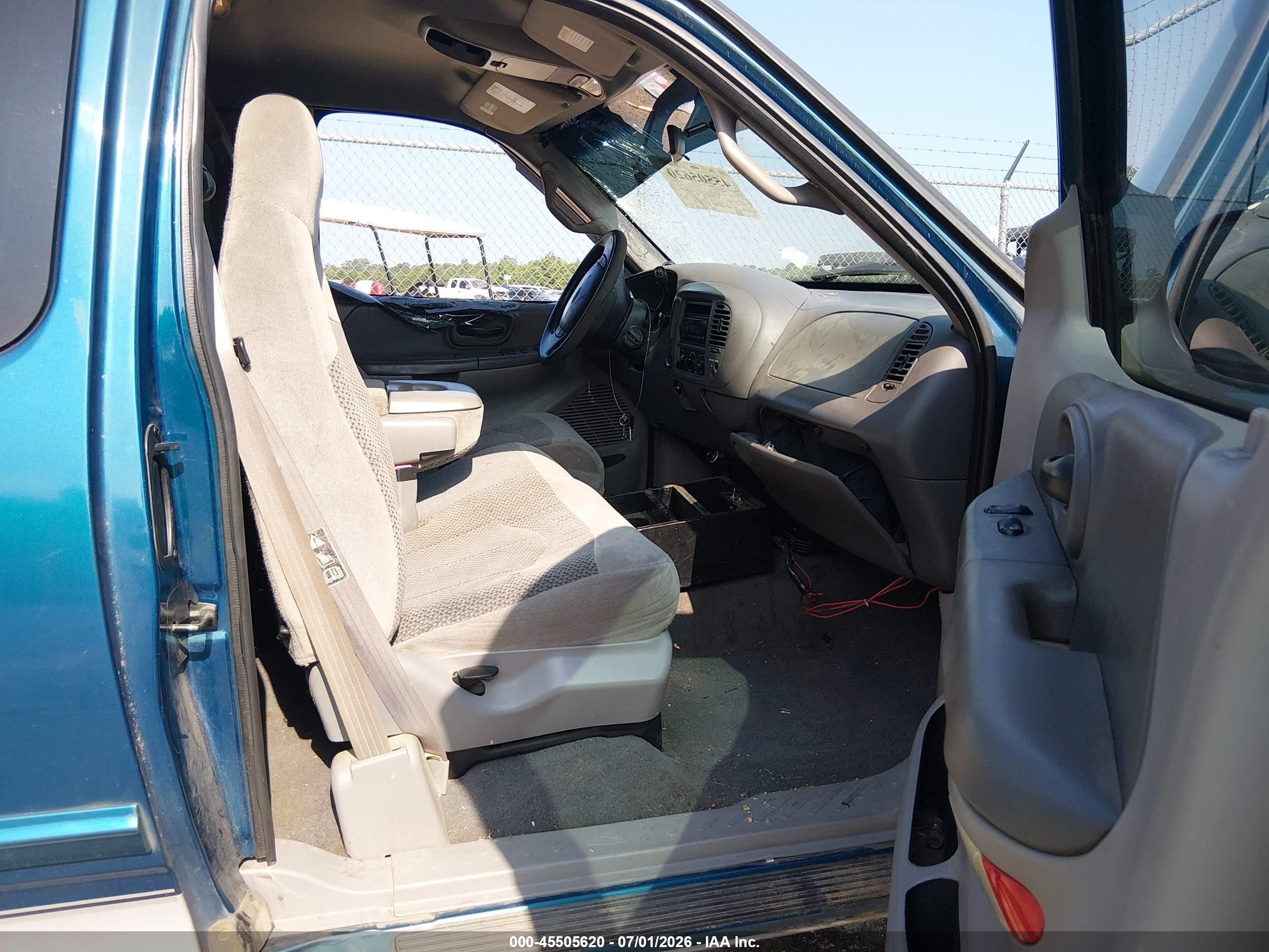 2000 Ford F-150 Lariat/work Series/xl/xlt Blue vin: 1FTRX18W0YNA24265