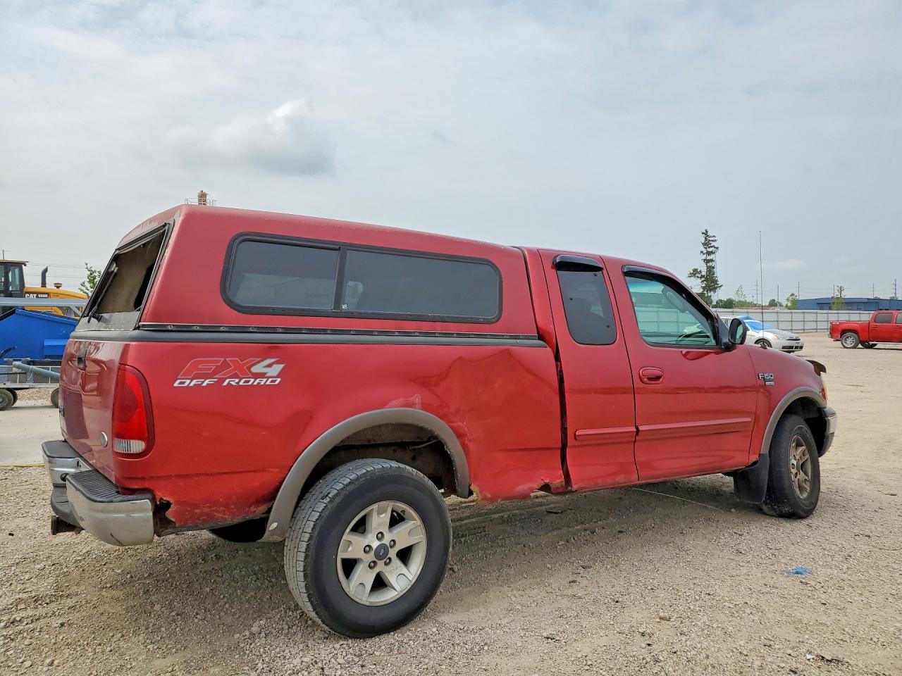 2003 Ford F150 Red vin: 1FTRX18W13NB72918