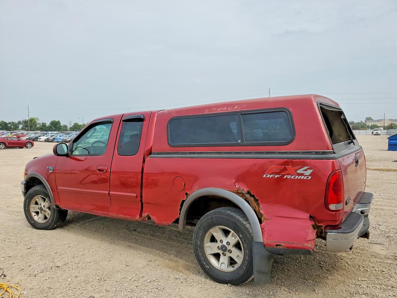 2003 Ford F150 Red vin: 1FTRX18W13NB72918