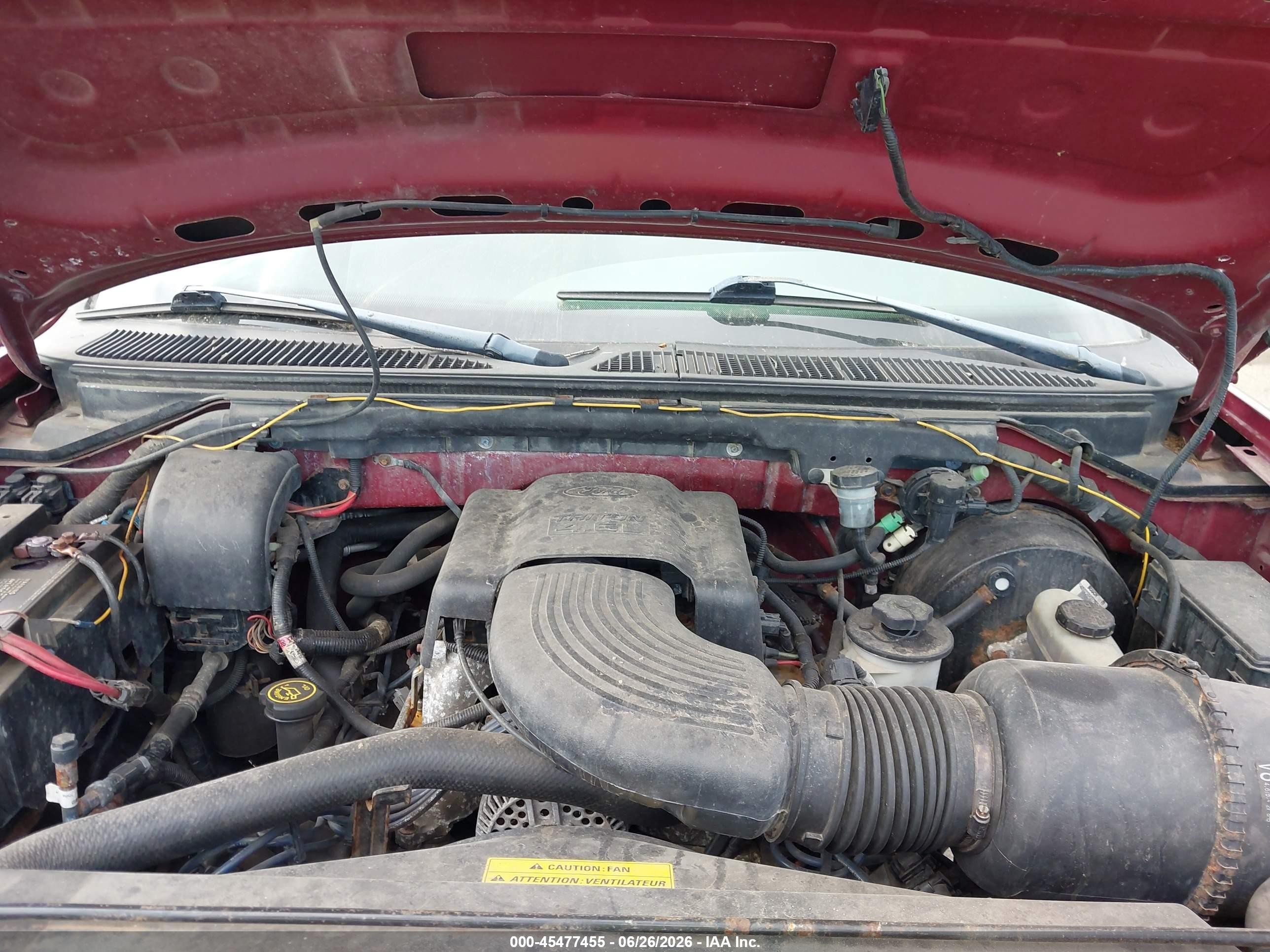 1999 Ford F-150   Red vin: 1FTRX18W2XKA05183