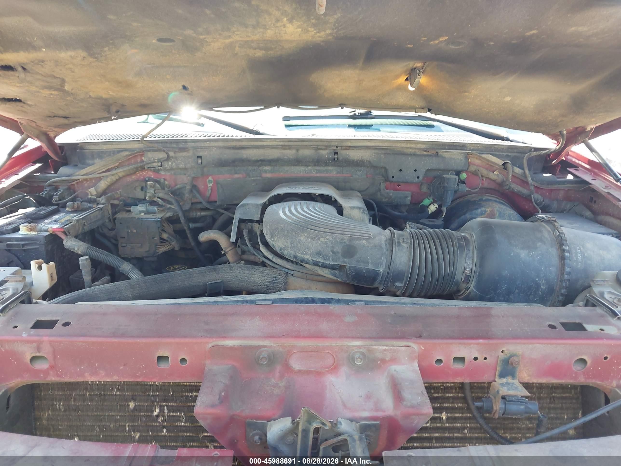 2002 Ford F-150 Lariat/xl/xlt Красный vin: 1FTRX18W42NA84136