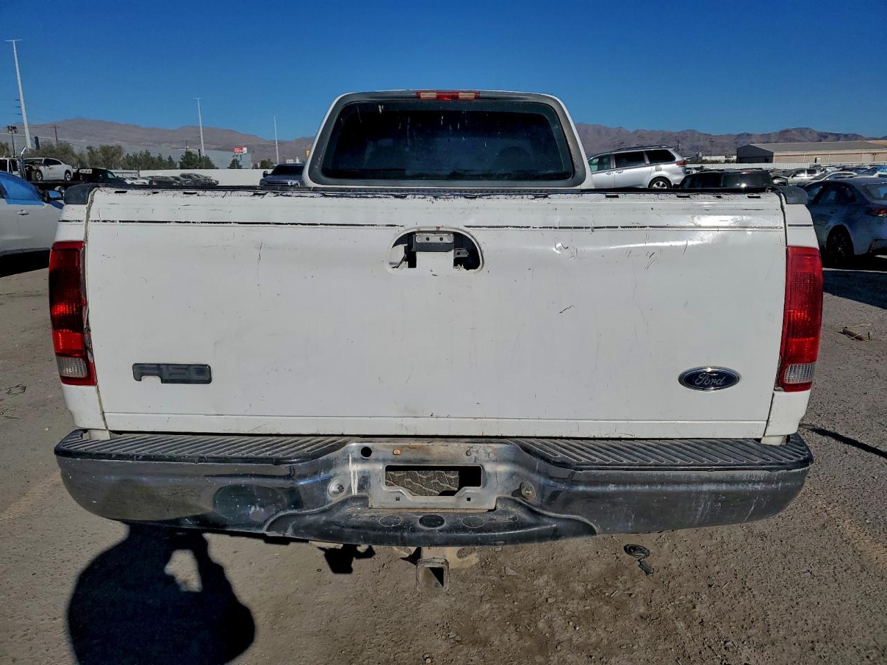 2000 Ford F150 White vin: 1FTRX18W4YNB17399