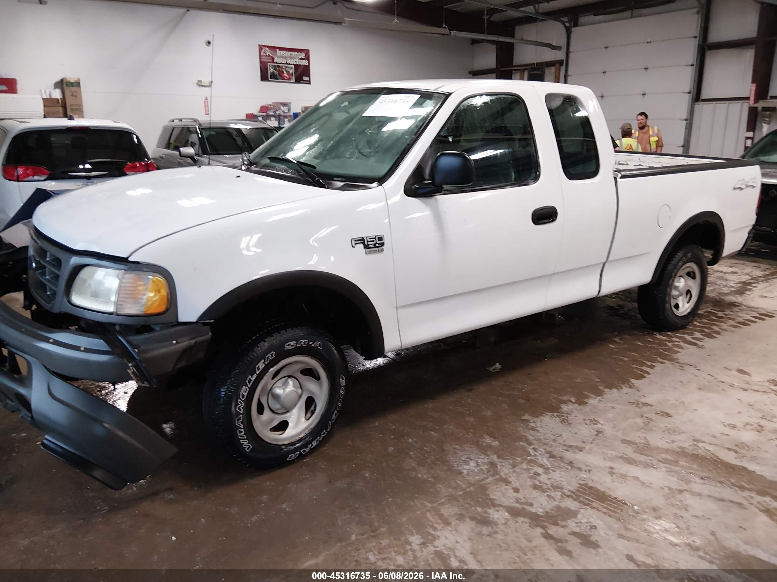 2003 Ford F-150 Lariat/xl/xlt White vin: 1FTRX18W53NB83579