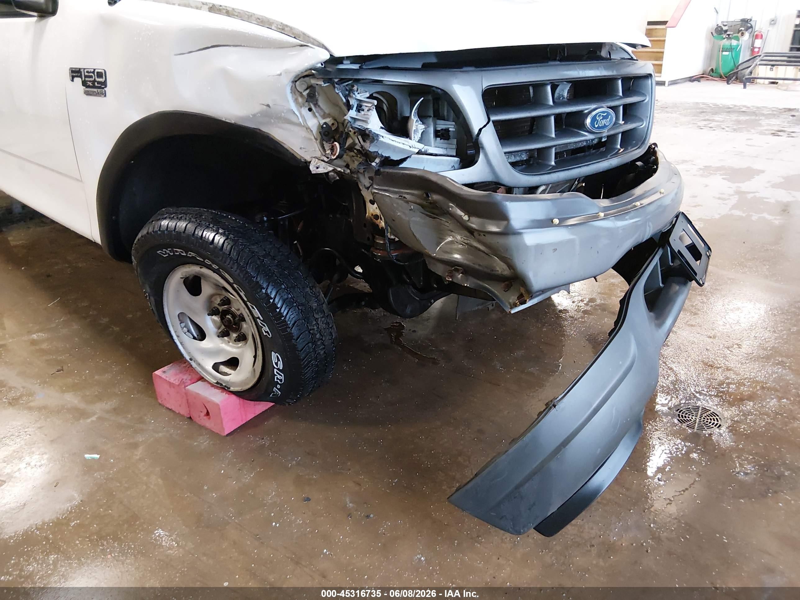 2003 Ford F-150 Lariat/xl/xlt White vin: 1FTRX18W53NB83579