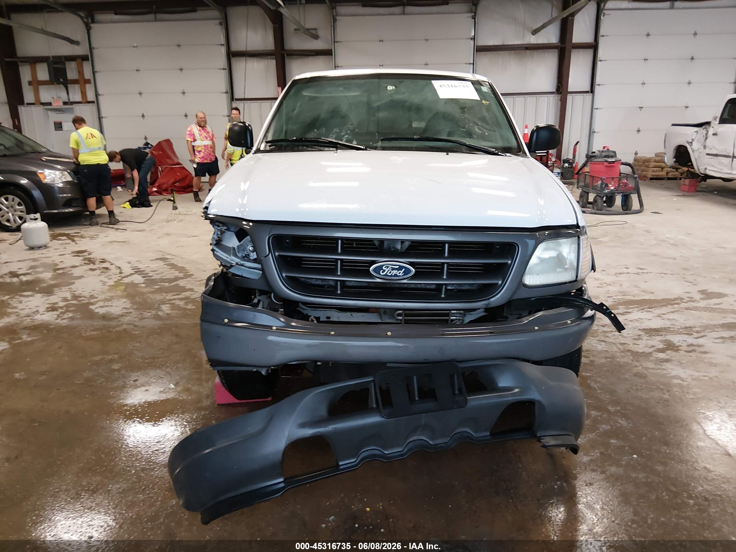 2003 Ford F-150 Lariat/xl/xlt White vin: 1FTRX18W53NB83579