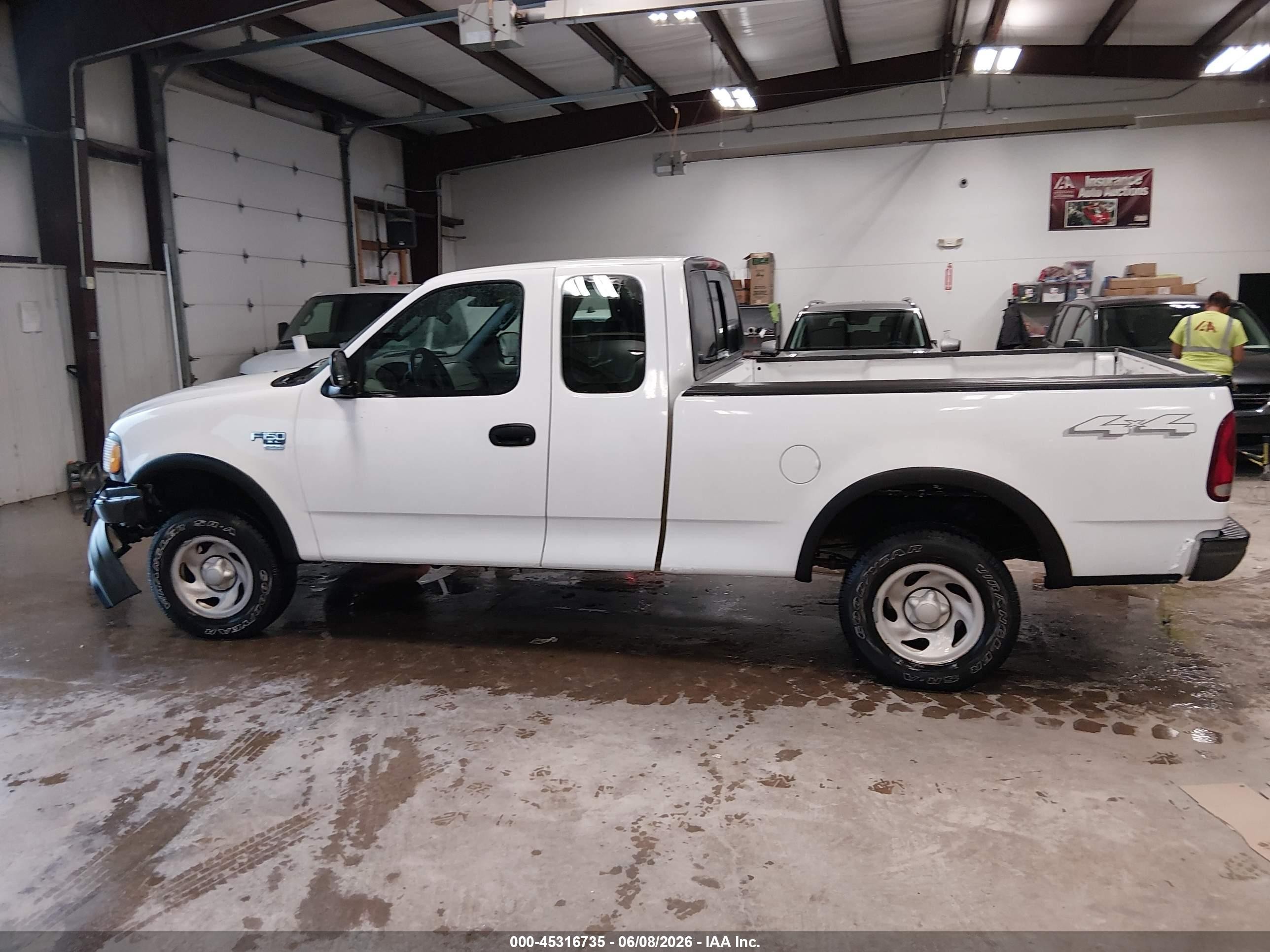 2003 Ford F-150 Lariat/xl/xlt White vin: 1FTRX18W53NB83579