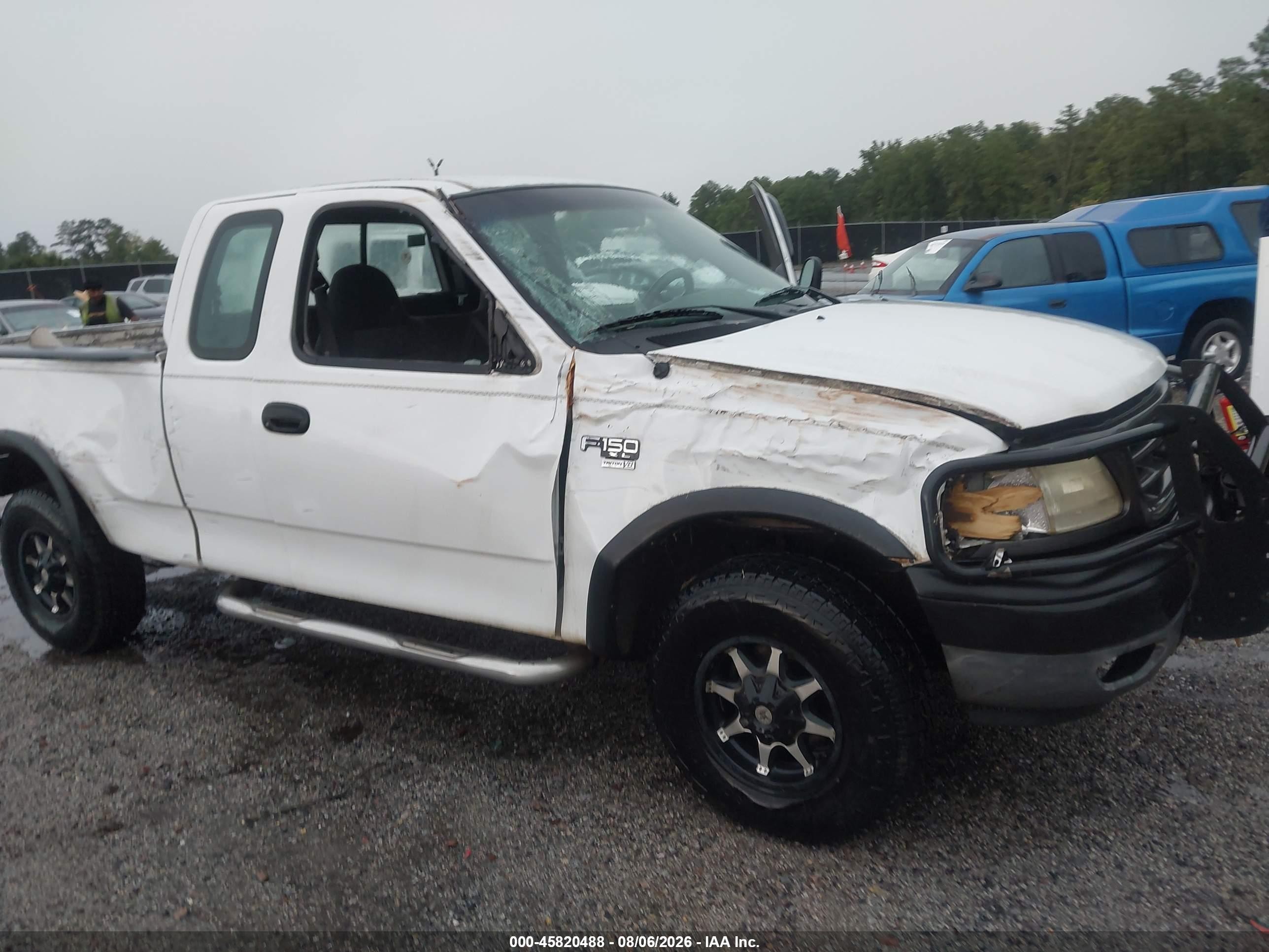 2003 Ford F-150 Lariat/xl/xlt White vin: 1FTRX18W63NA26062