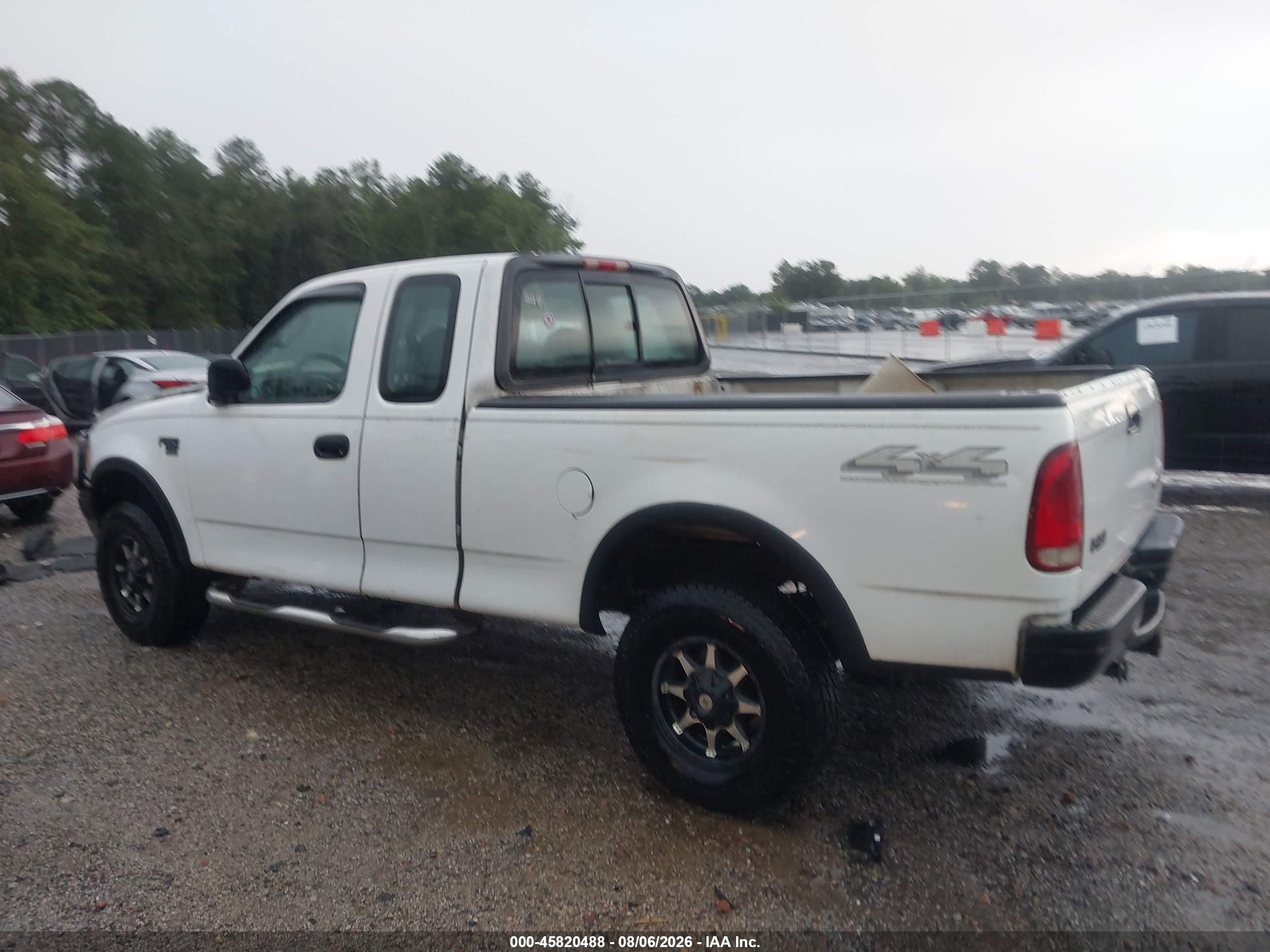 2003 Ford F-150 Lariat/xl/xlt White vin: 1FTRX18W63NA26062