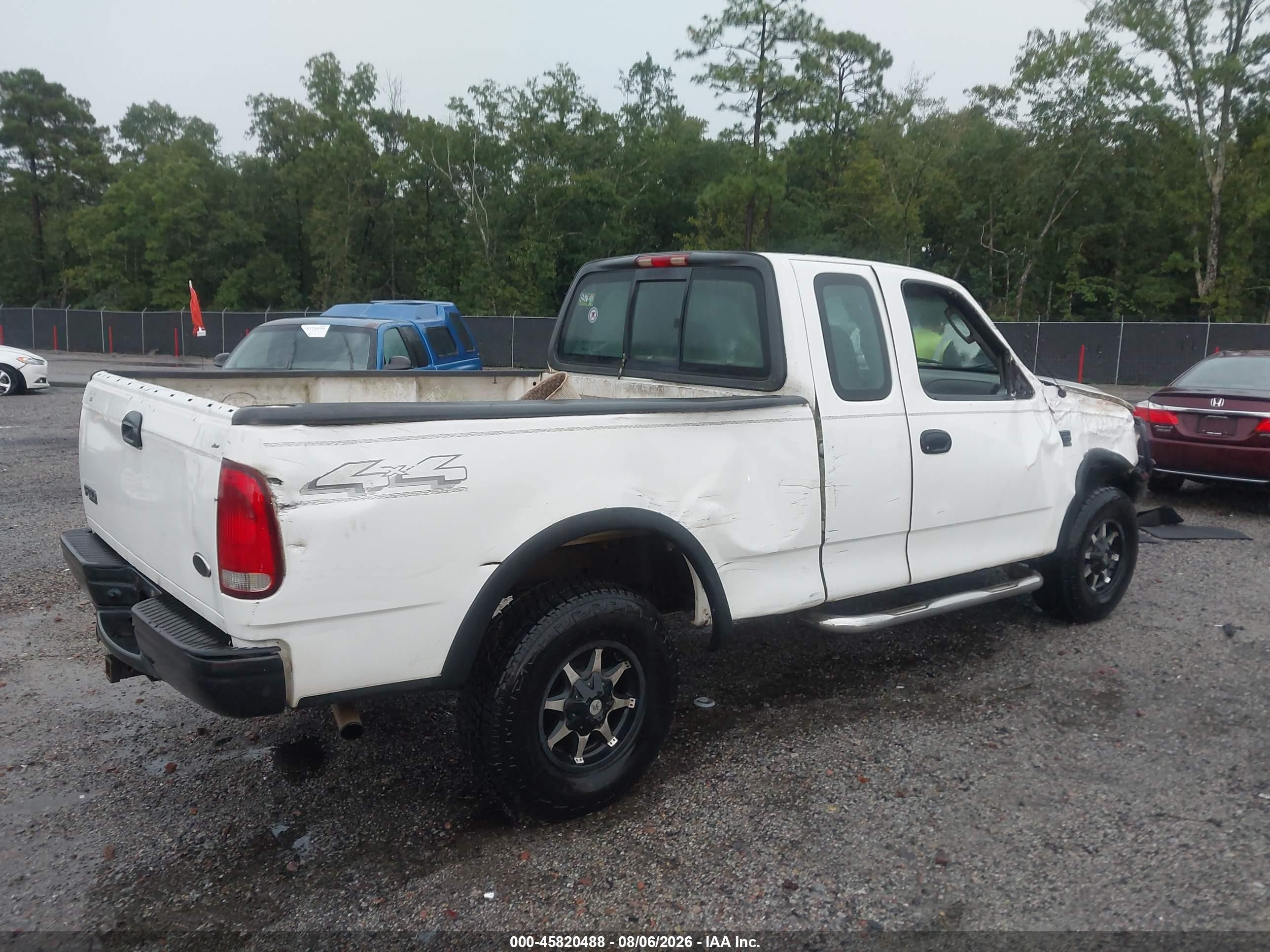 2003 Ford F-150 Lariat/xl/xlt White vin: 1FTRX18W63NA26062