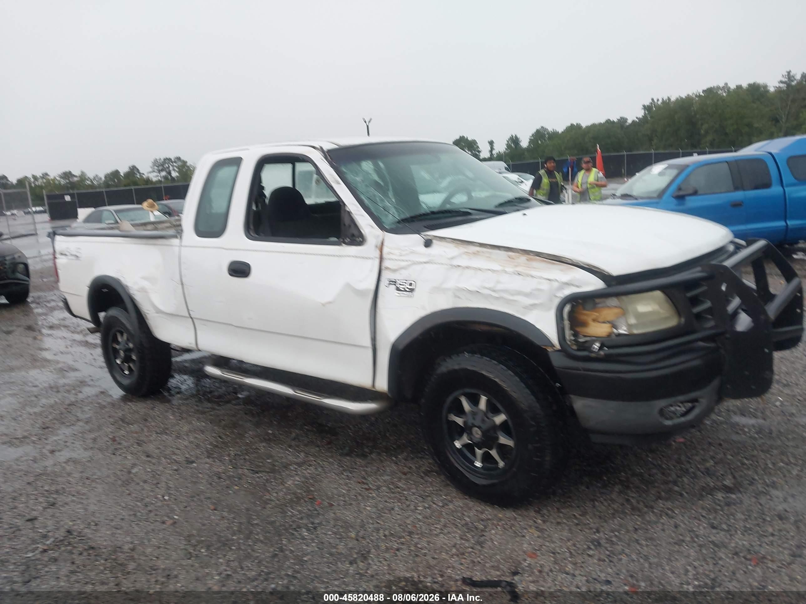 2003 Ford F-150 Lariat/xl/xlt Белый vin: 1FTRX18W63NA26062