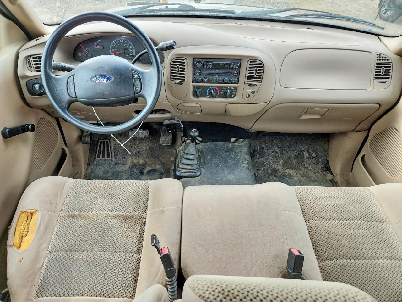 2003 Ford F150 Tan vin: 1FTRX18W63NB86832