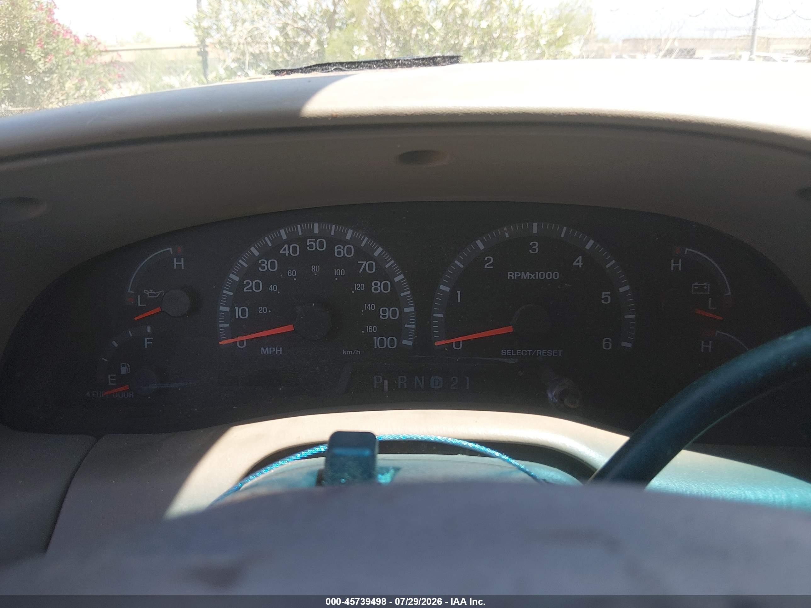 2001 Ford F-150 Lariat/xl/xlt Tan vin: 1FTRX18W71NB58504
