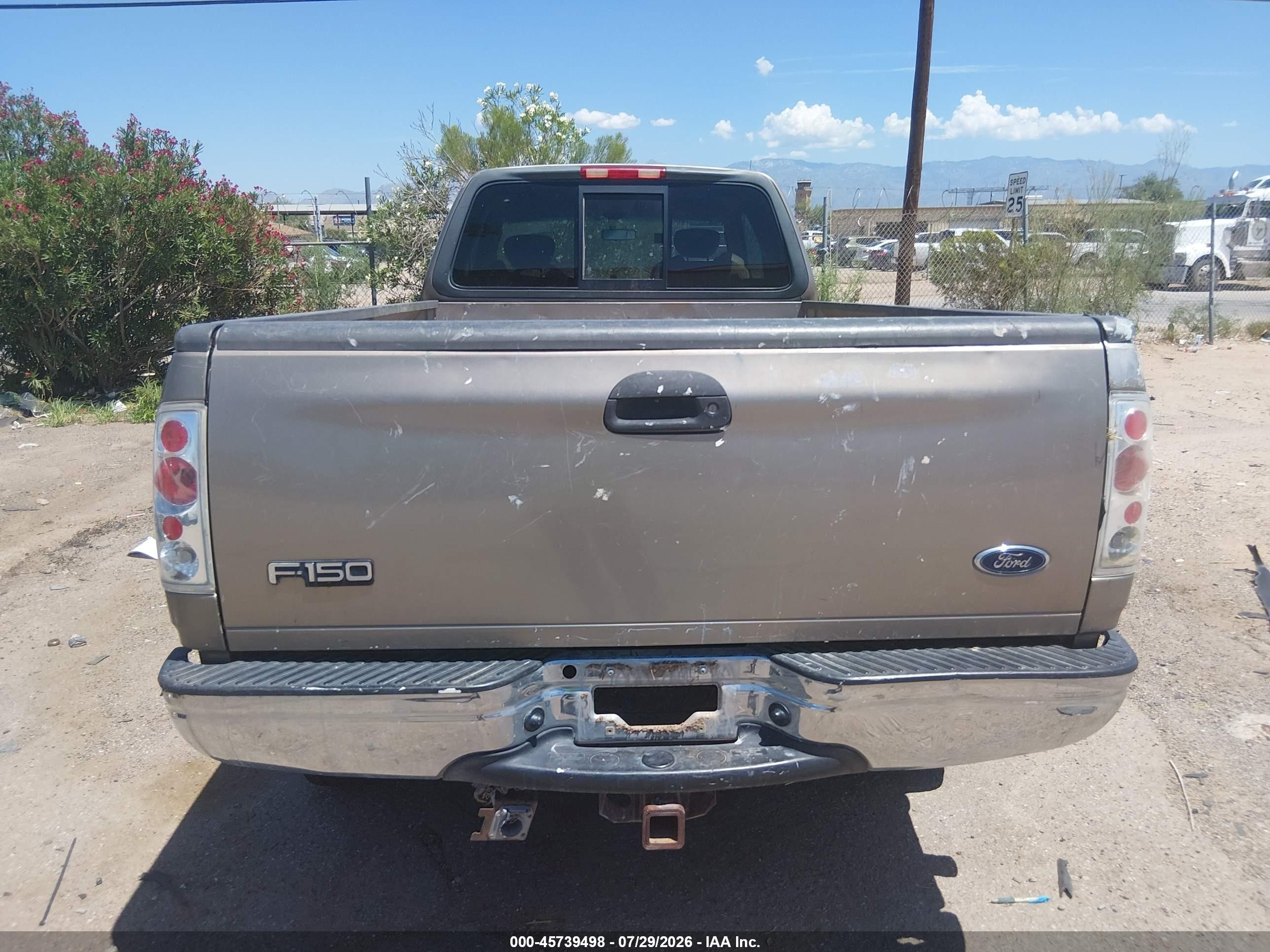 2001 Ford F-150 Lariat/xl/xlt Tan vin: 1FTRX18W71NB58504