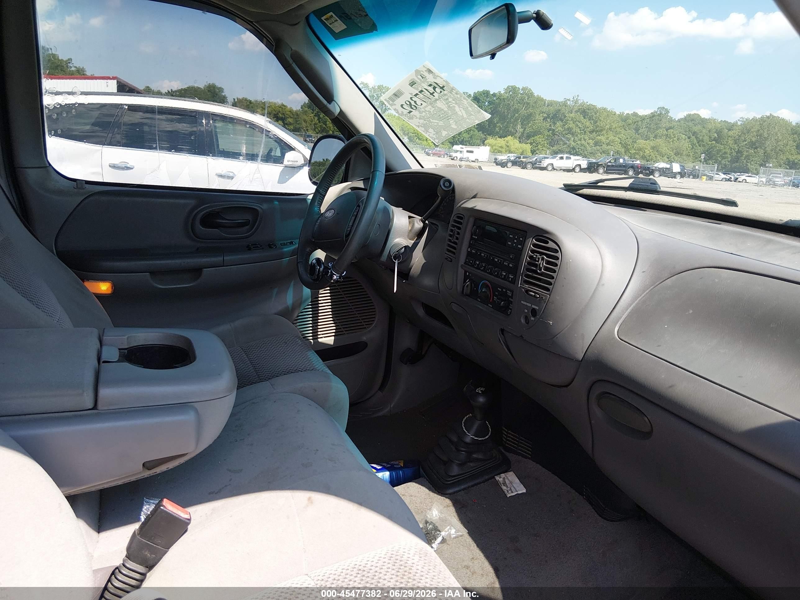 2002 Ford F-150 Lariat/xl/xlt Blue vin: 1FTRX18W72NB87826
