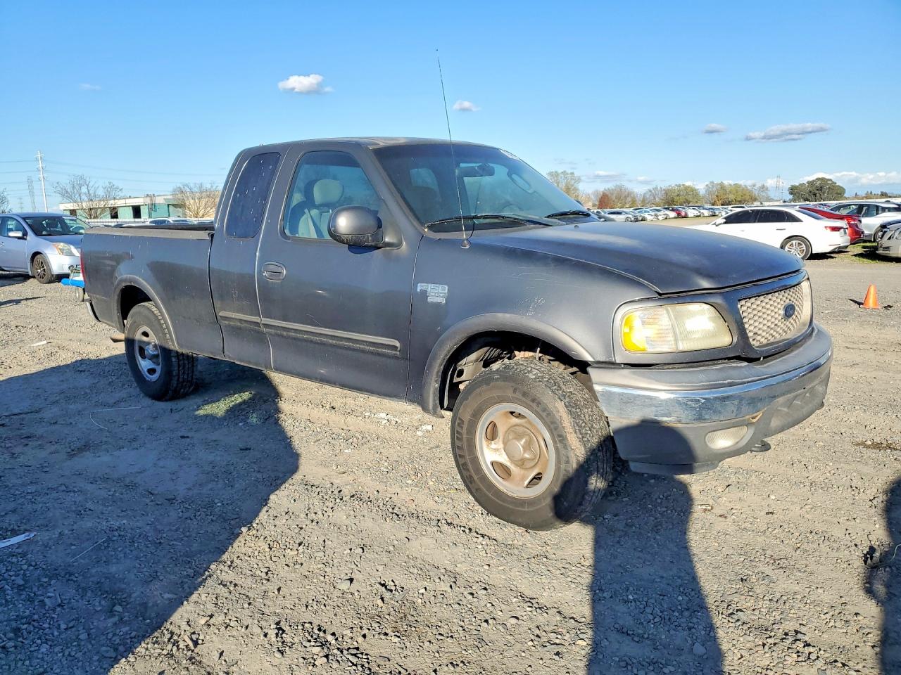 2003 Ford F150 Gray vin: 1FTRX18W83NA65641