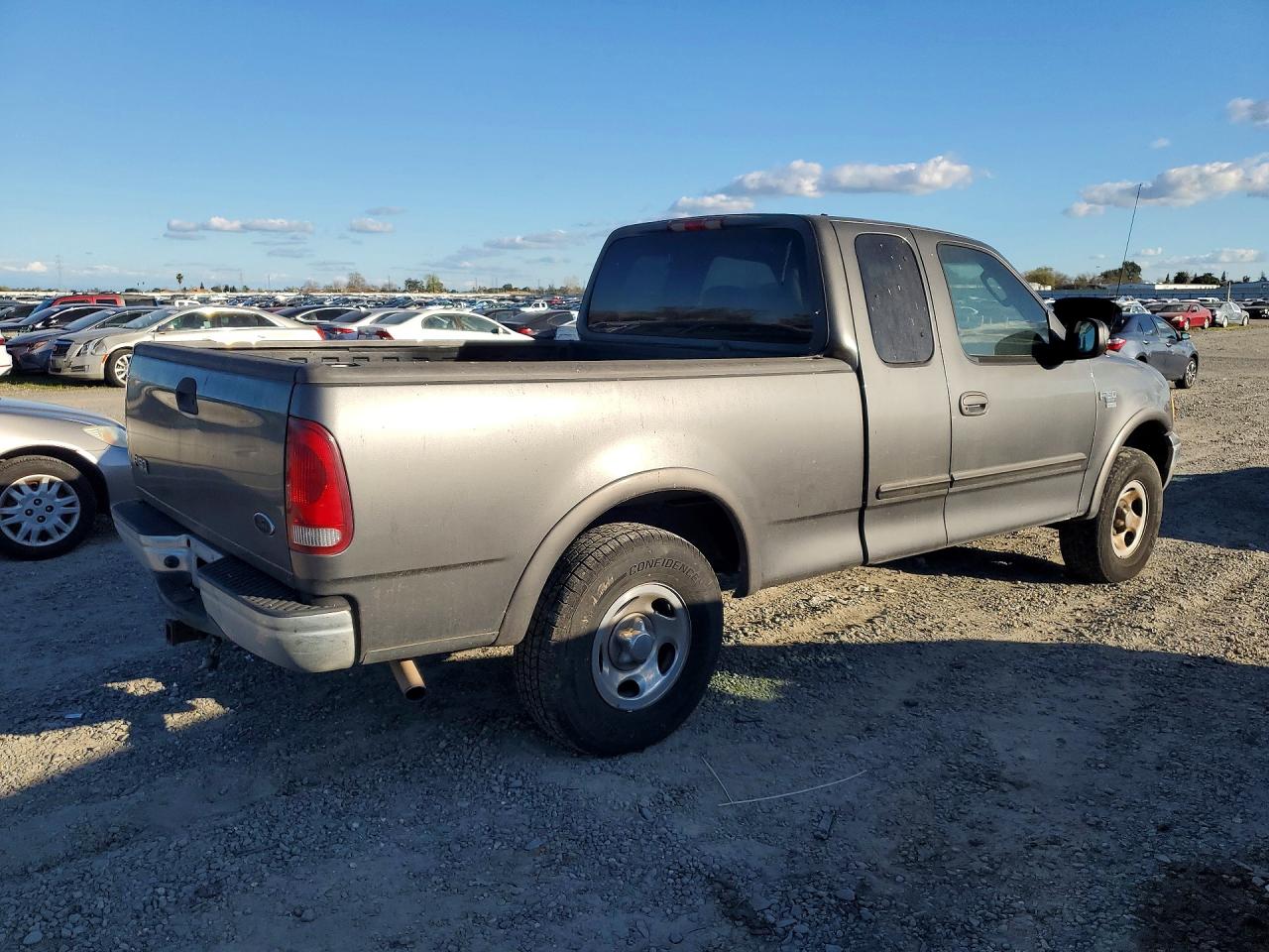 2003 Ford F150 Gray vin: 1FTRX18W83NA65641