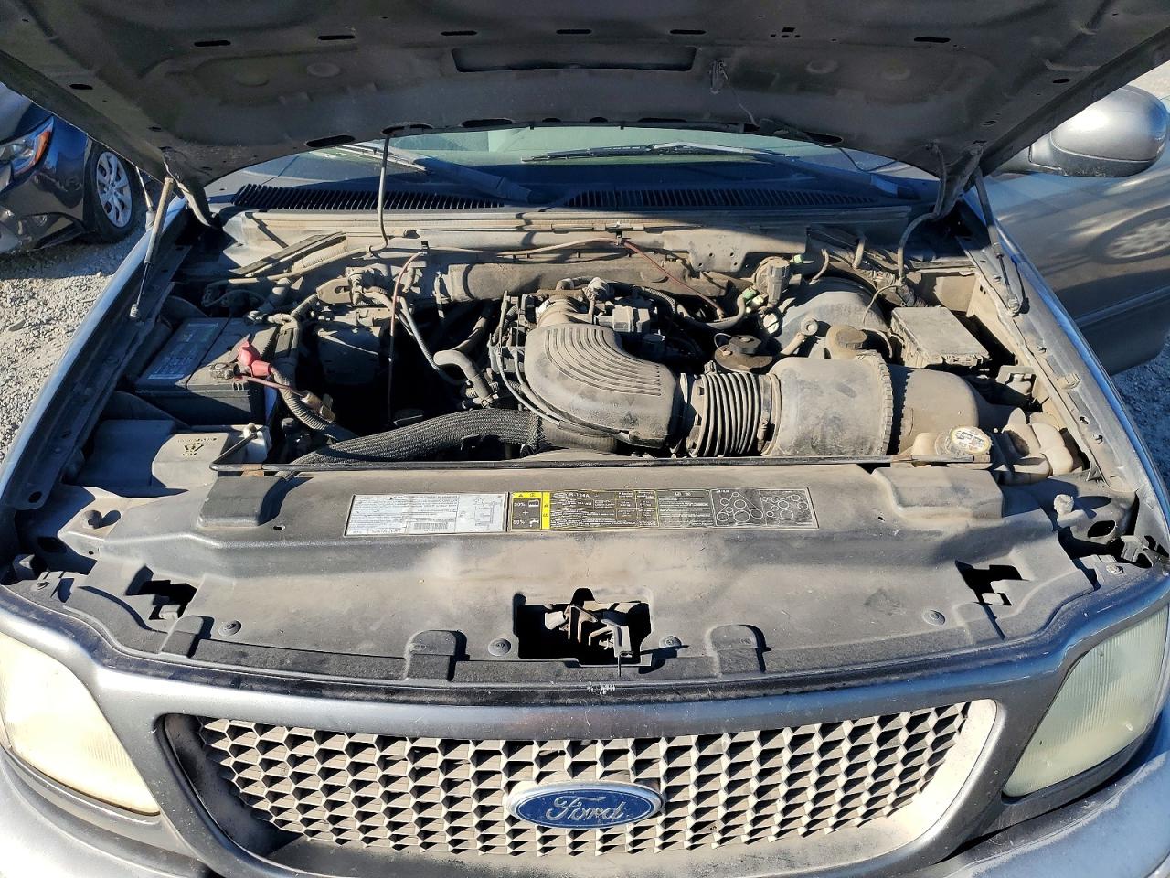 2003 Ford F150 Gray vin: 1FTRX18W83NA65641