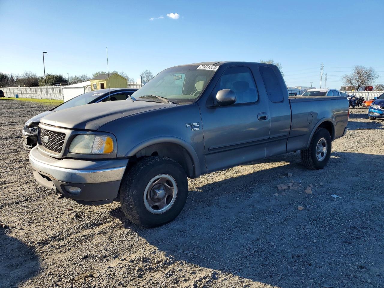 2003 Ford F150 Gray vin: 1FTRX18W83NA65641