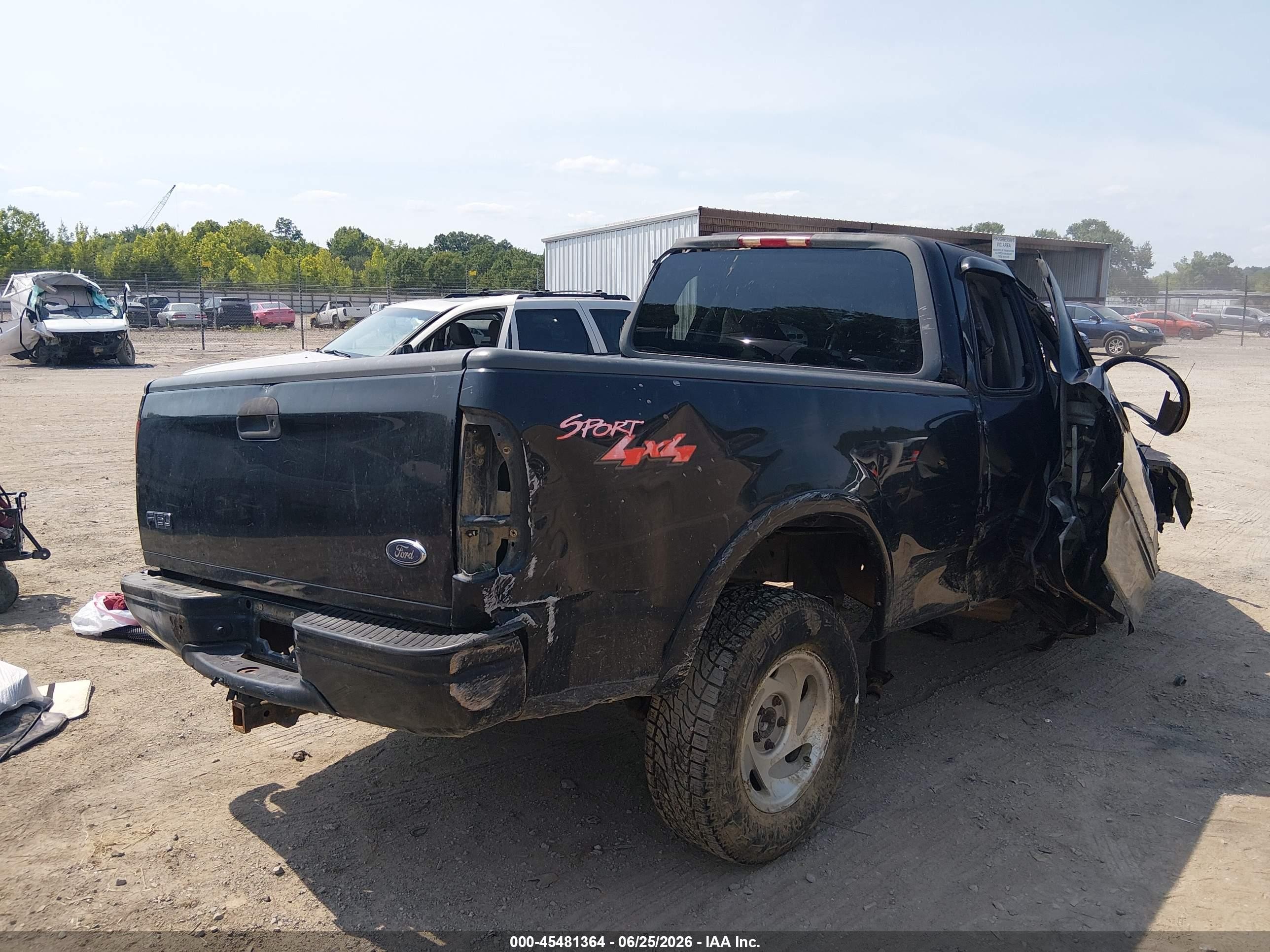 1999 Ford F-150 Lariat/work Series/xl/xlt Black vin: 1FTRX18W8XNB10454