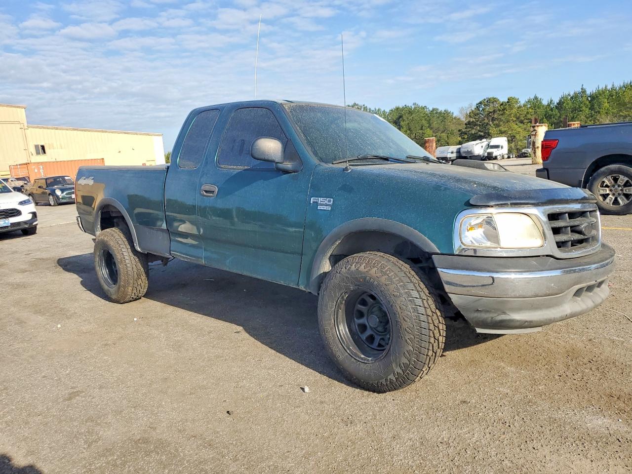 2000 Ford F150 Green vin: 1FTRX18W8YNA19086